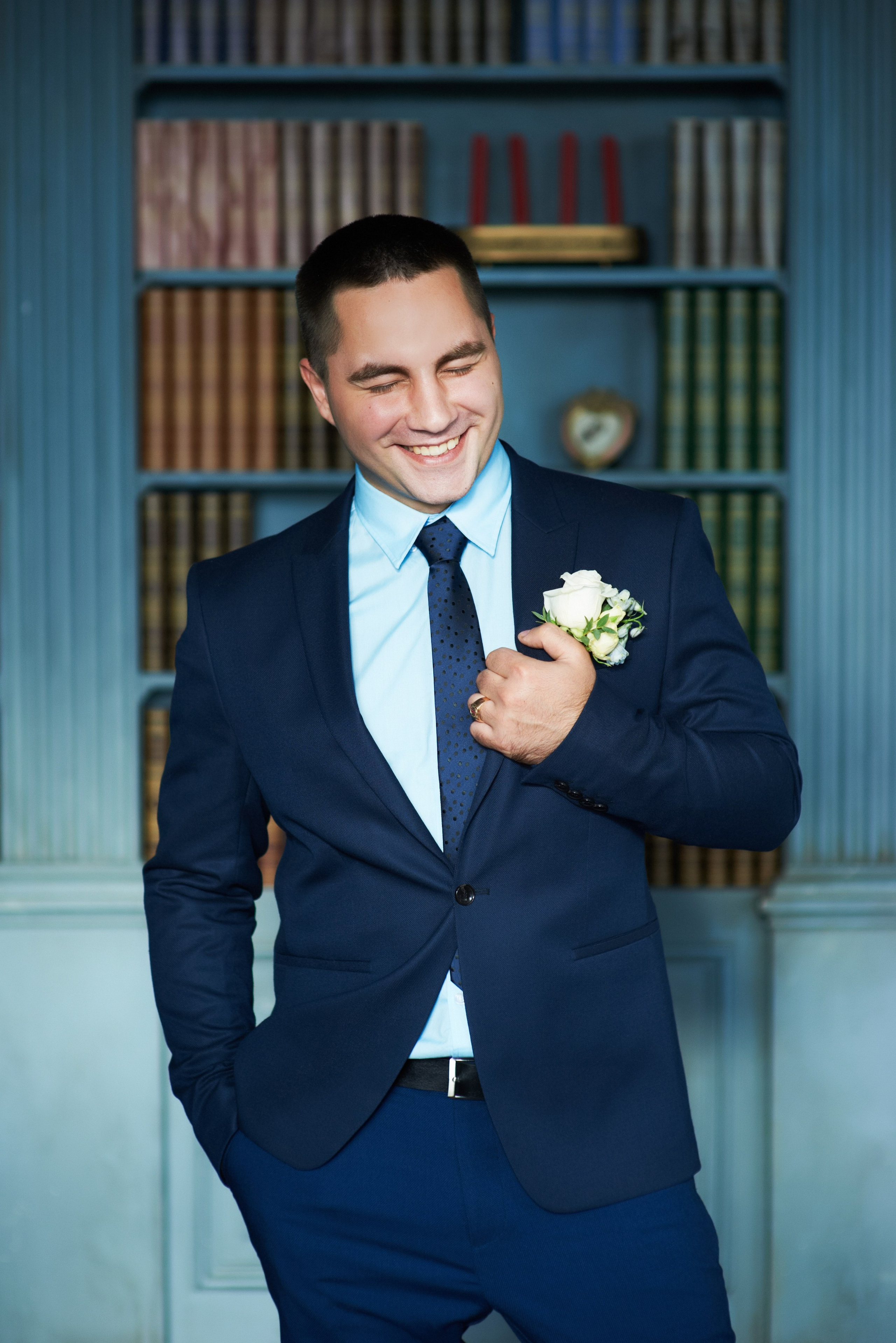 Свадебная фотосессия в студии. Портретный, семейный и свадебный фотограф в Санкт-Петербурге и в Пушкине Ширяев Денис