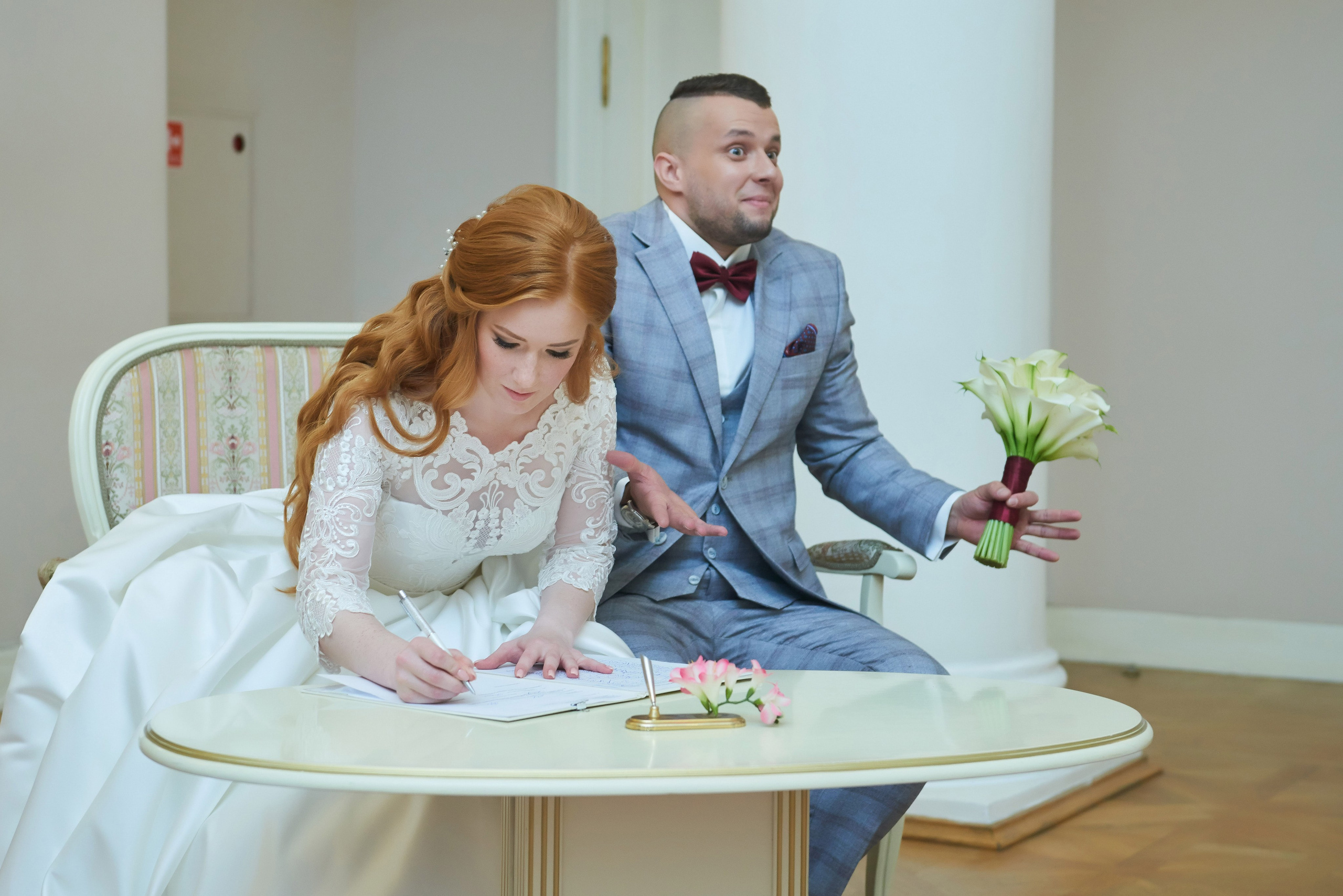 Красивейшая свадебная прогулка для проведения фотосессии своей свадьбы по Екатерининскому парку в Пушкине Наталии и Александра. Портретный, семейный и свадебный фотограф в Санкт-Петербурге и в Пушкине Ширяев Денис