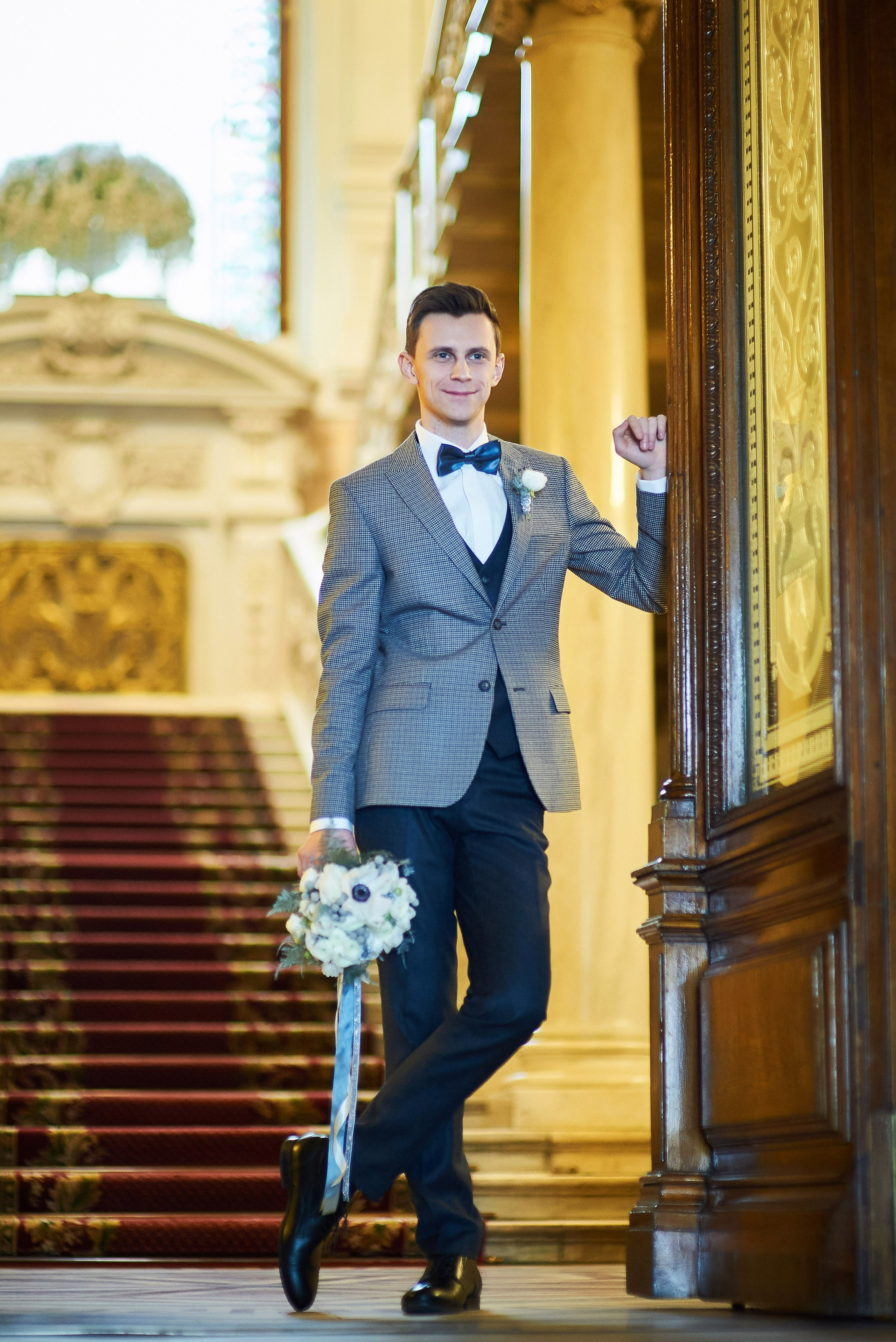 Наталия и Дмитрий (фотосессия в студии). Портретный, семейный и свадебный фотограф в Санкт-Петербурге и в Пушкине Ширяев Денис