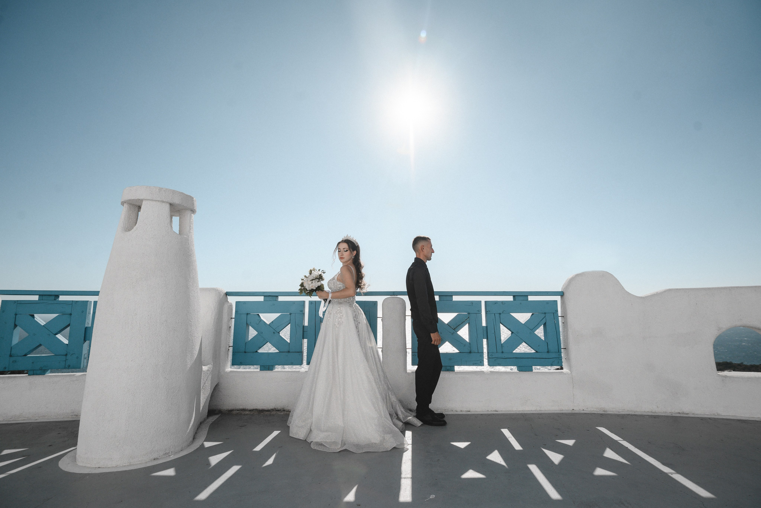 Фотосессия Санторини. Свадебный фотограф в Крыму Алексей Лобач