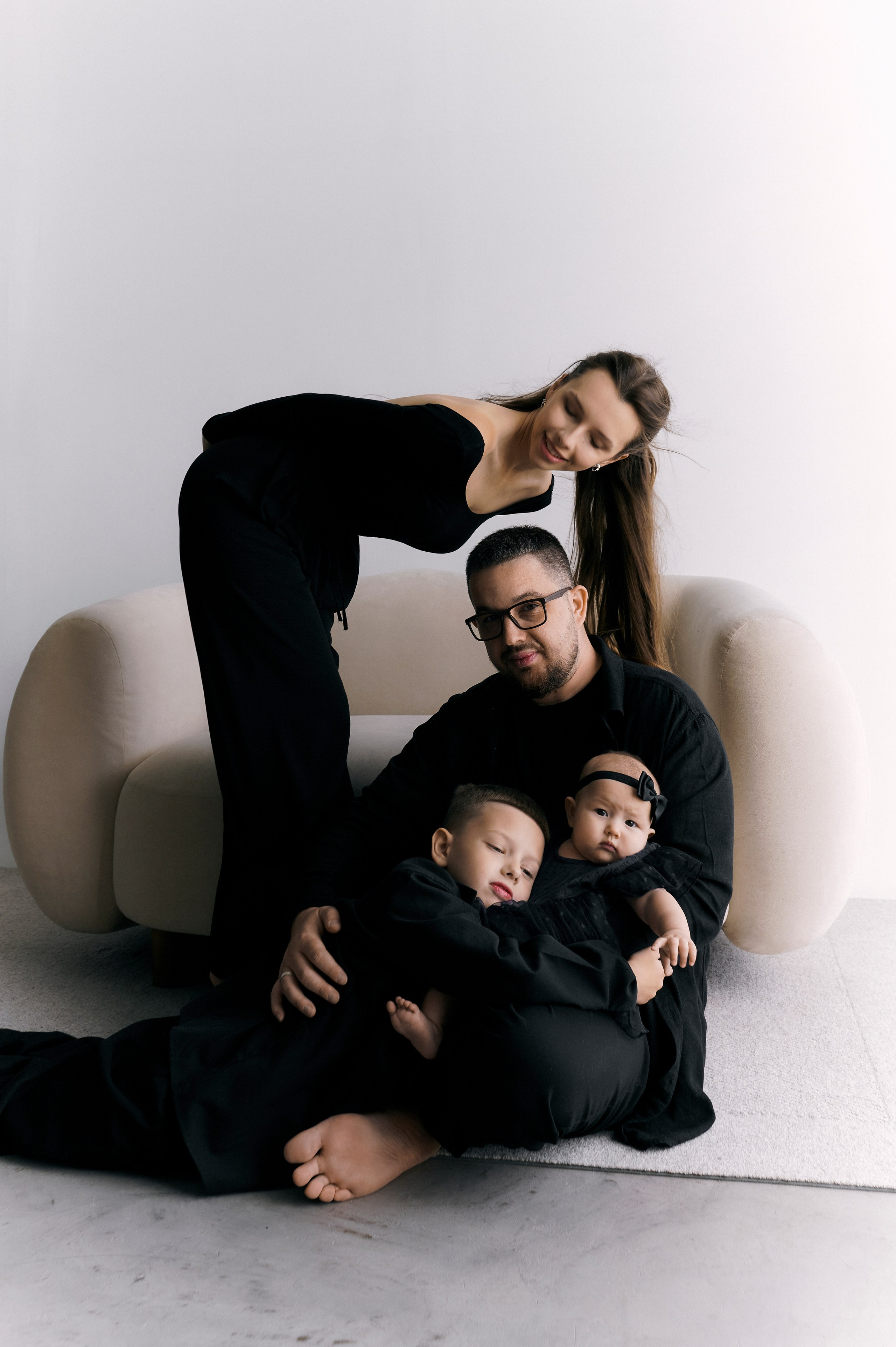 Лиза и ее семья. Фотограф Регина С