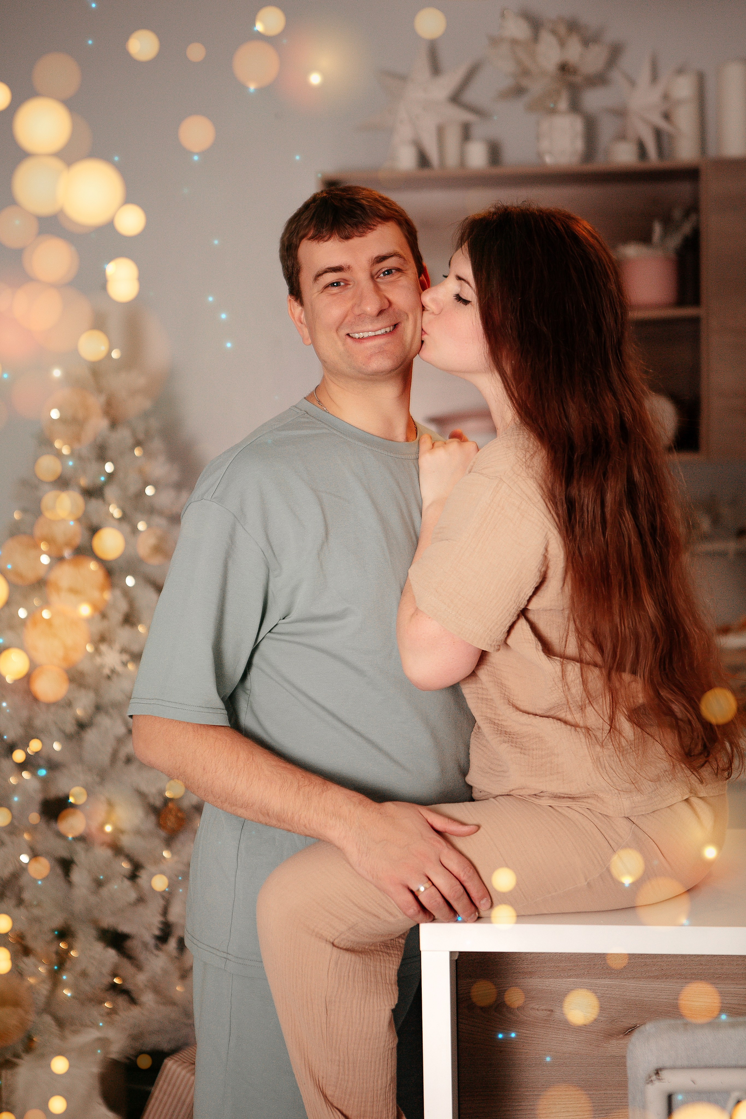 Ольга с семьей. Семейный и детский фотограф в Москве Александра Мак