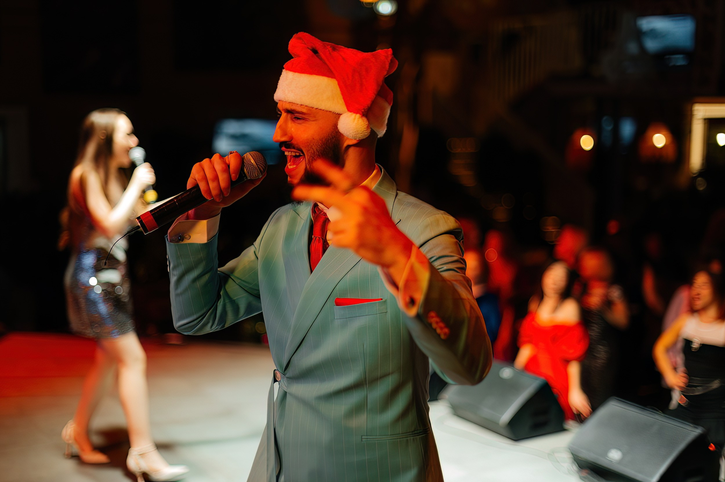 Новогодняя ночь 2024 в ресторане Чайхона ВО. Коммерческий фотограф в Санкт-Петербурге Анна Кобзарь