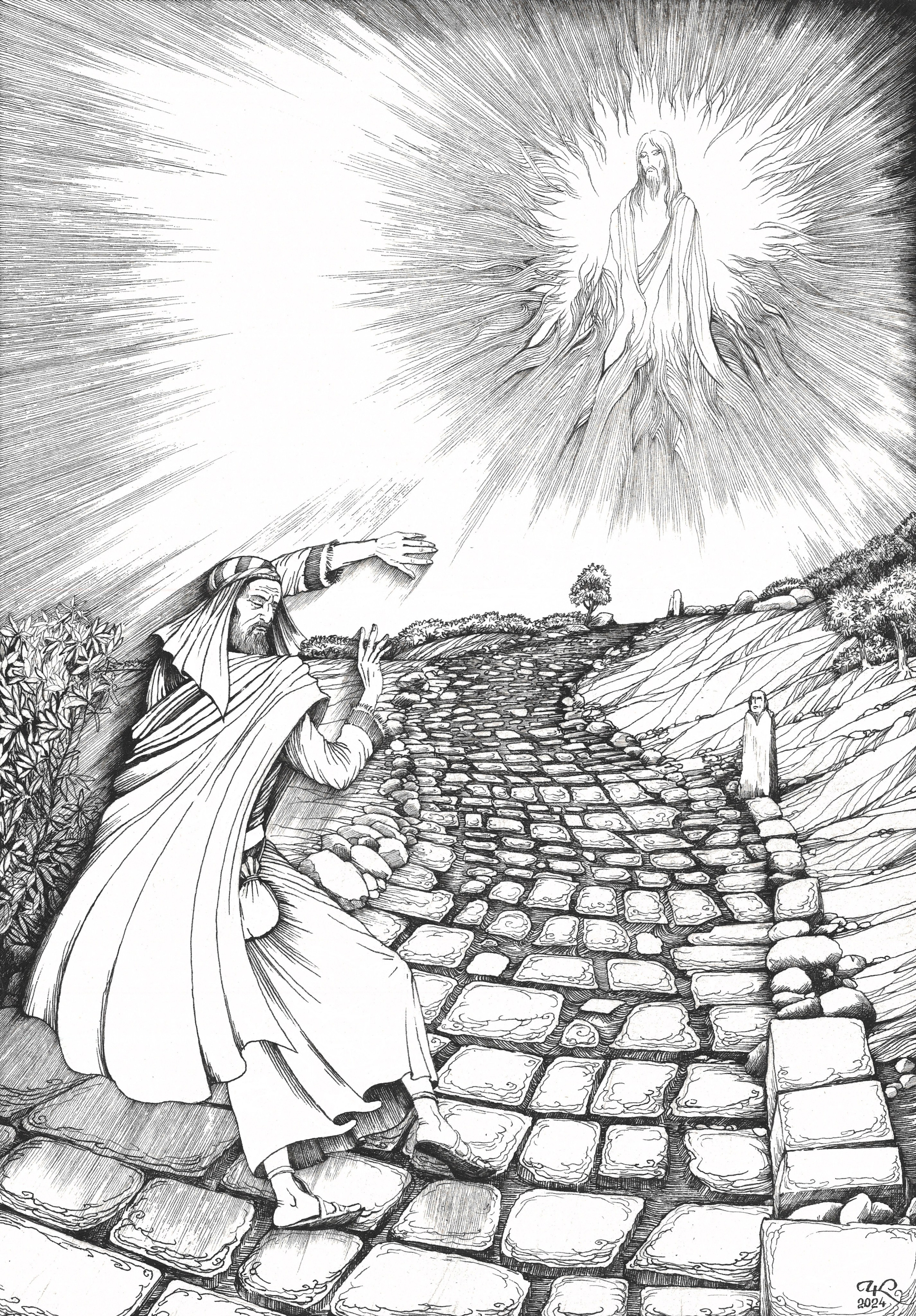 Святые востока. Графика Часовских