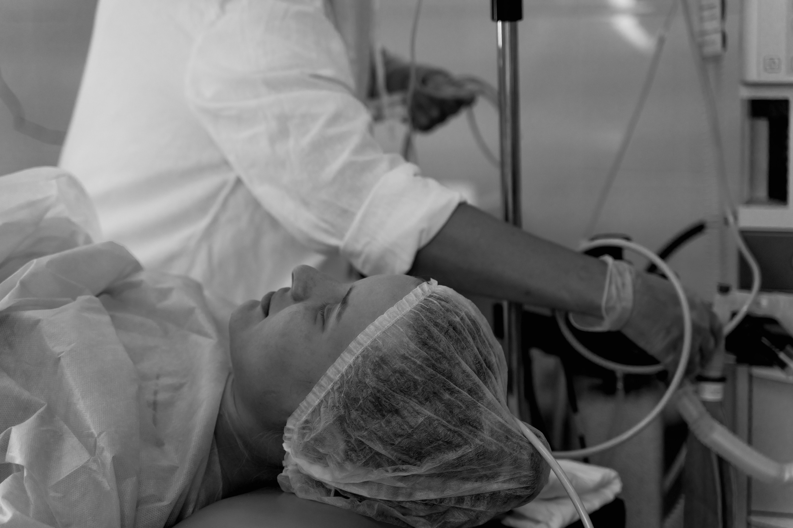 Съемка родов. Фотограф Ким Наталья в Красноярске