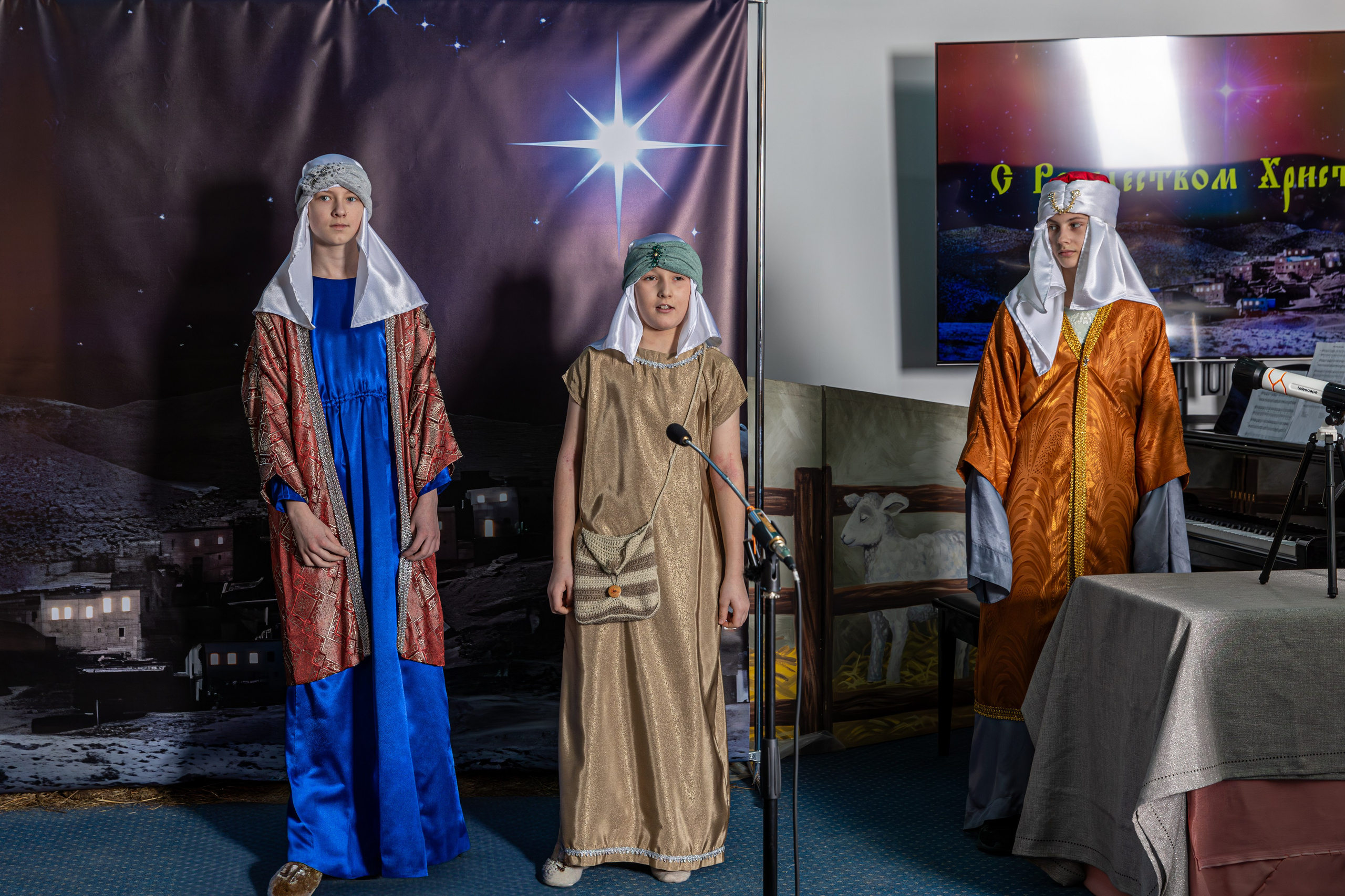 Рождество Воскресная школа 2025. Фотограф Таинств Крещение и Венчания г. Магадан Власова Ульяна