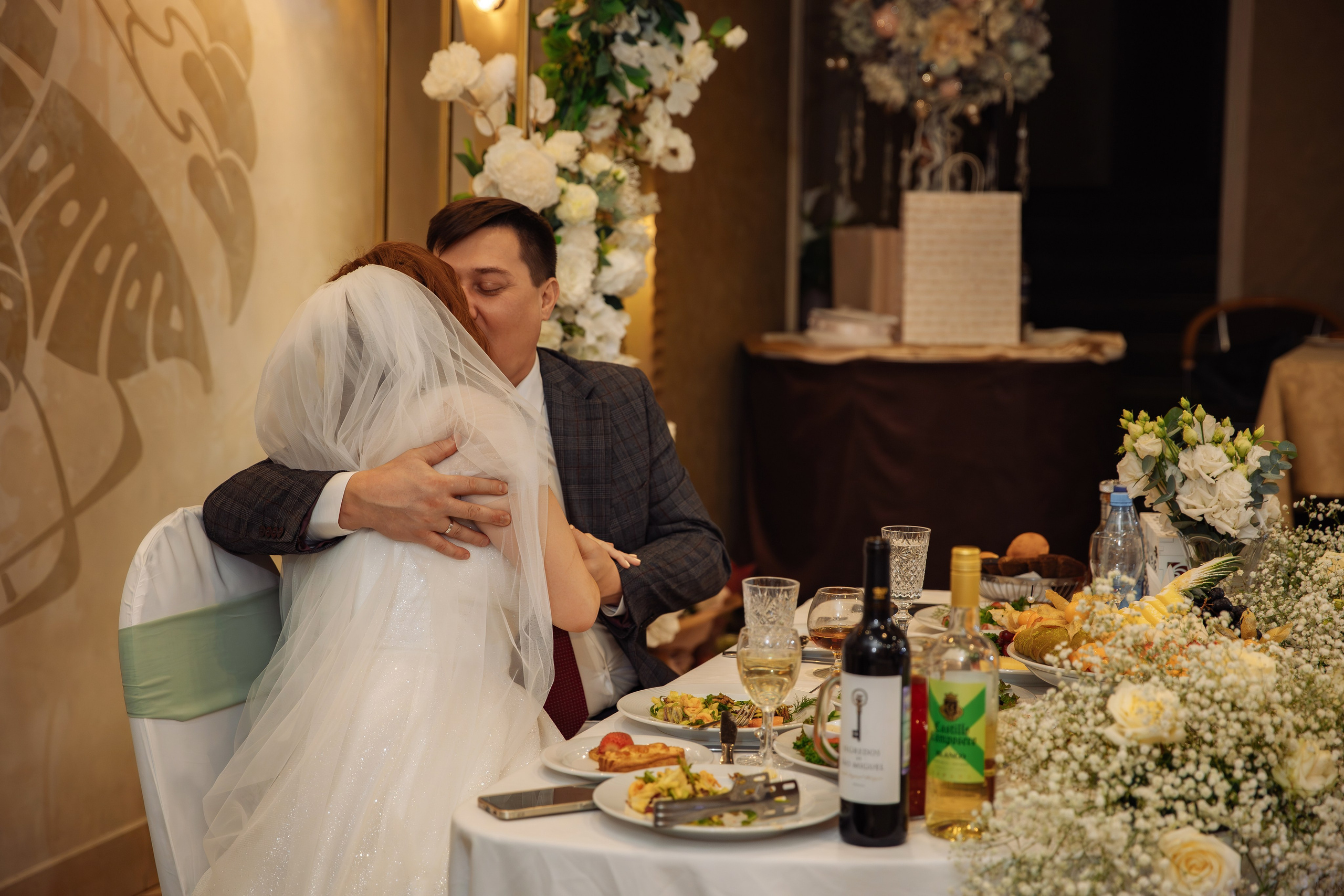 Репортаж Свадебного банкета Юлии и Романа. Семейный и женский фотограф в Москве Надежда Воробьева