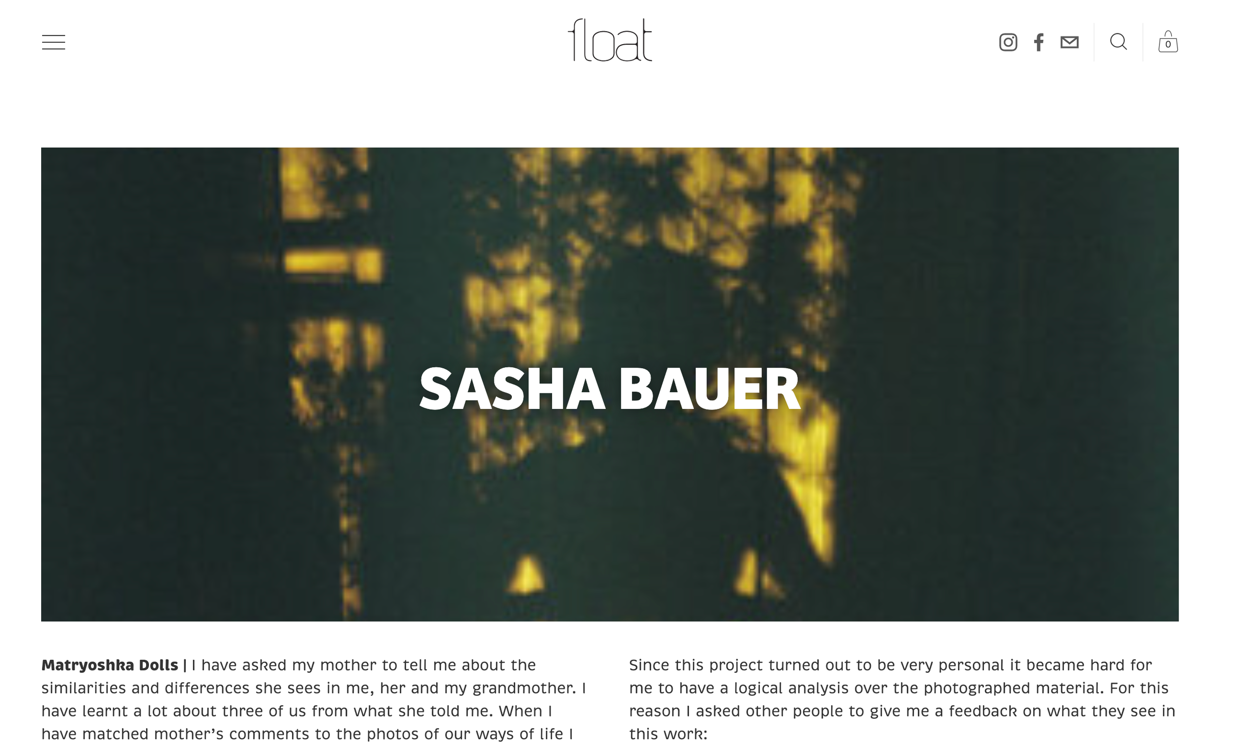 https://www.floatmagazine.us/portfolios/sasha-bauer