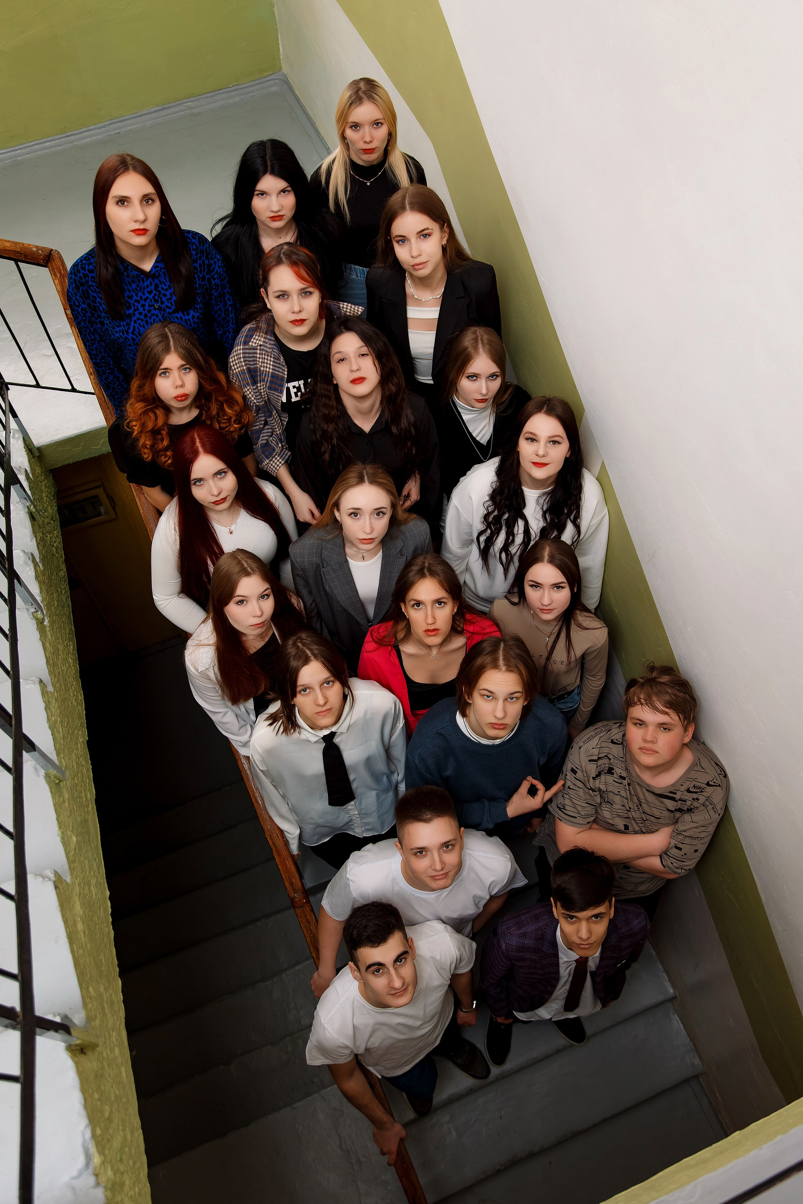 11 класс с. Барабаш. Фотограф Любовь Корниенко, Примоский край