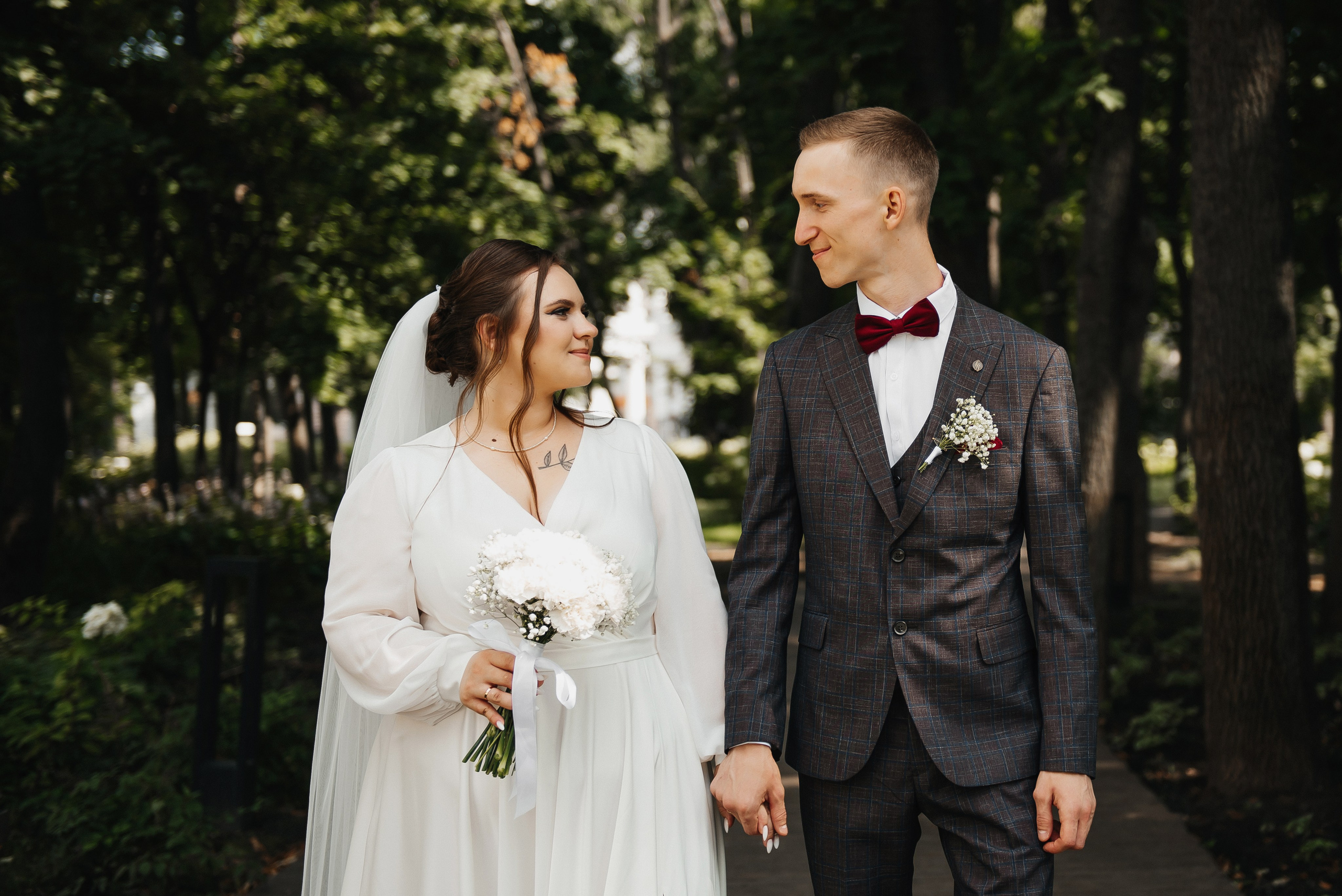 Свадебная фотосессия Олеси и Никиты. Свадебный и семейный фотограф в Воронеже Алёна Пшеничная