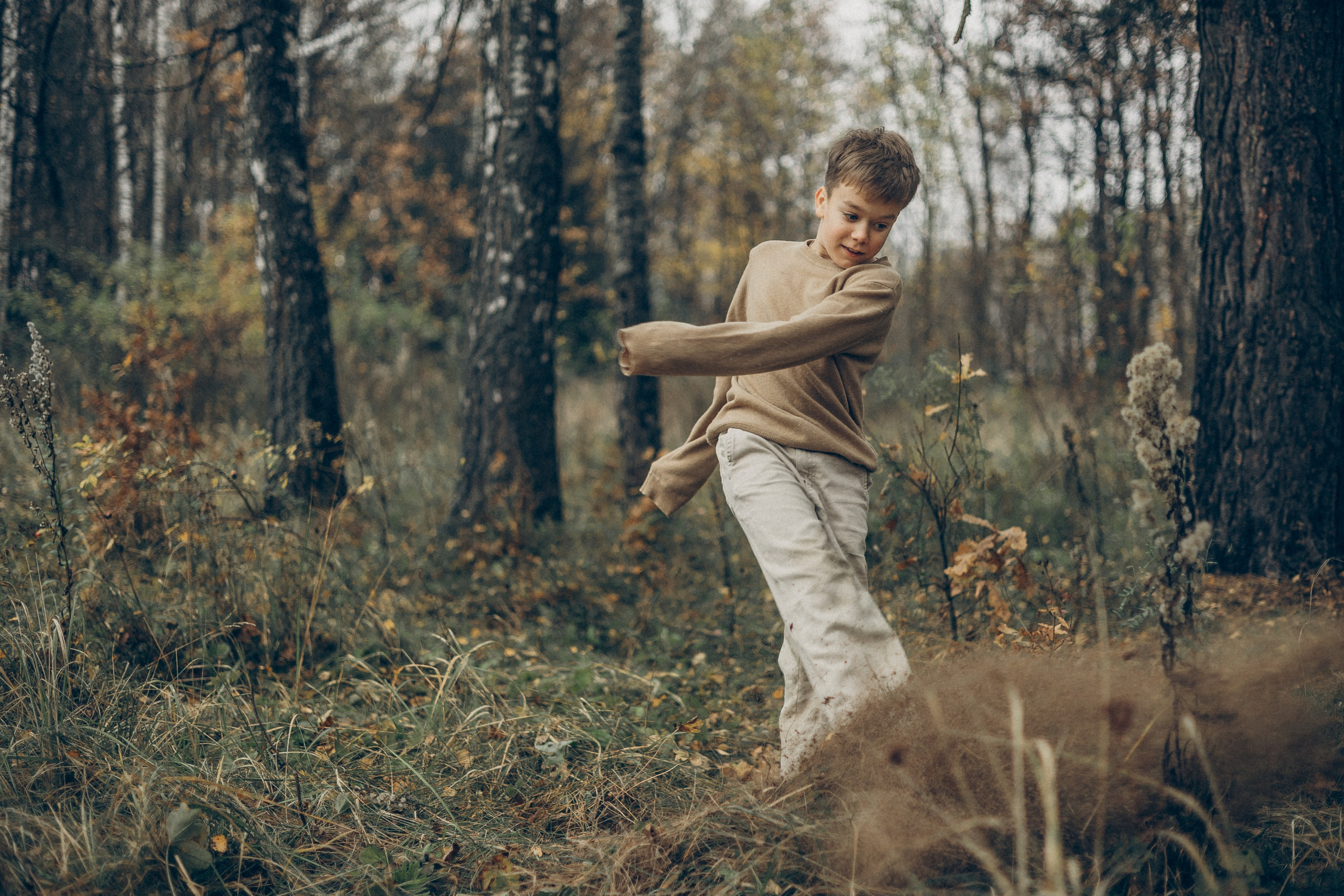 Осенняя прогулка. Фотограф в Москве Наталья Спиридонова