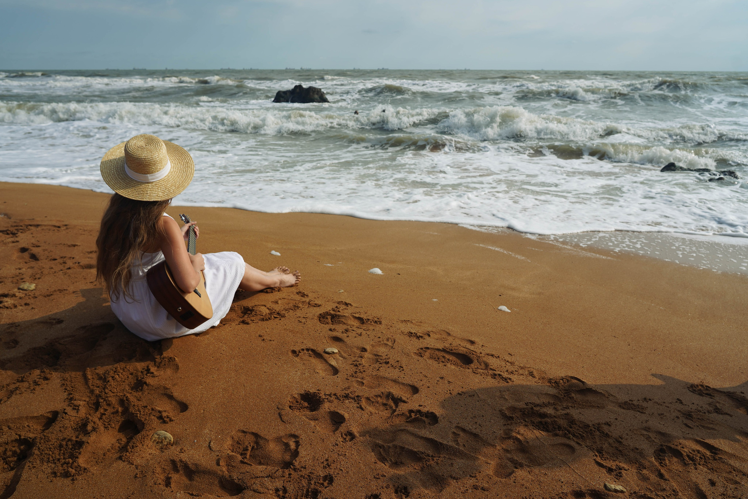 Домик на берегу моря. AI художник и фотограф Ольга Косина