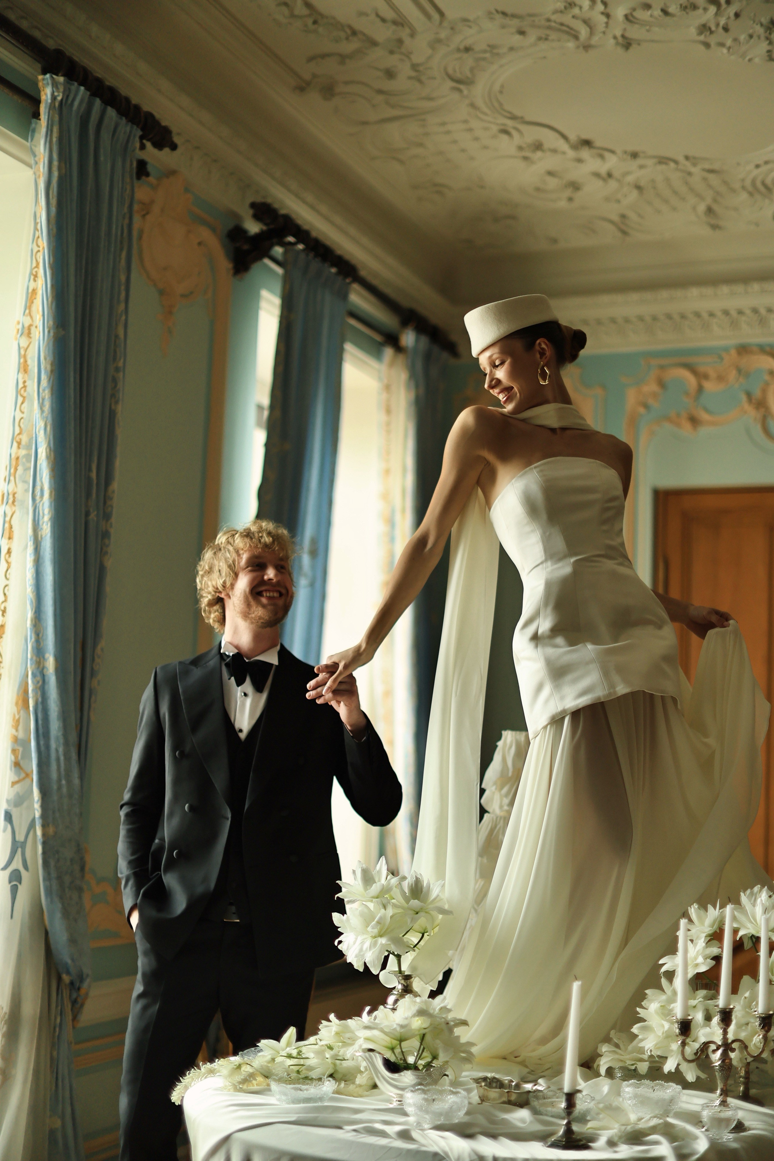 ДВОРЕЦ ТРЕЗИНИ. Свадебный фотограф в Москве Дарья Морозова