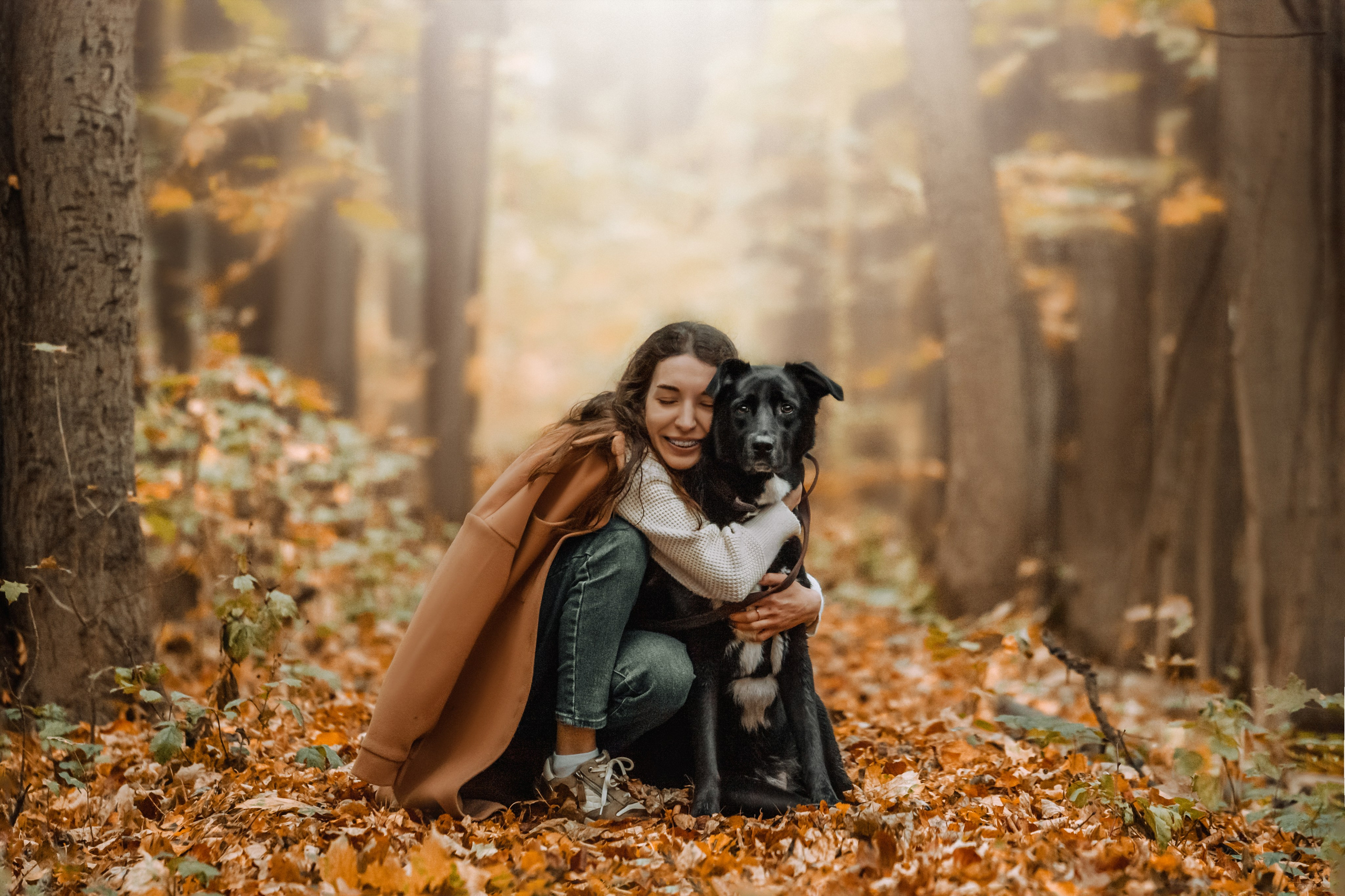 Юля и Фортуна. Фотограф-анималист Татьяна Степанова