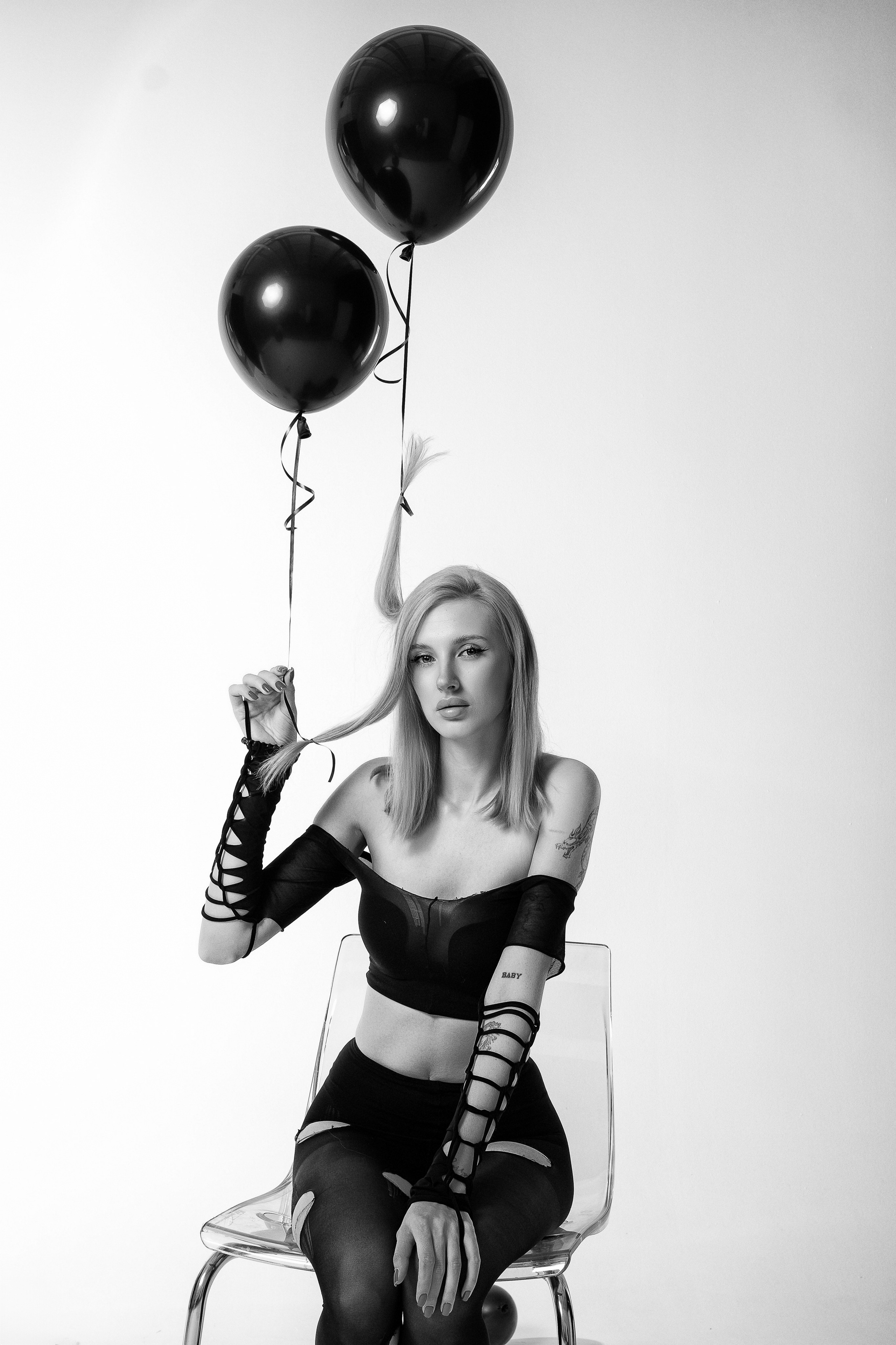 Фотосессия с шарами. Женский фотограф в Новосибирске Вячеслав Семакин