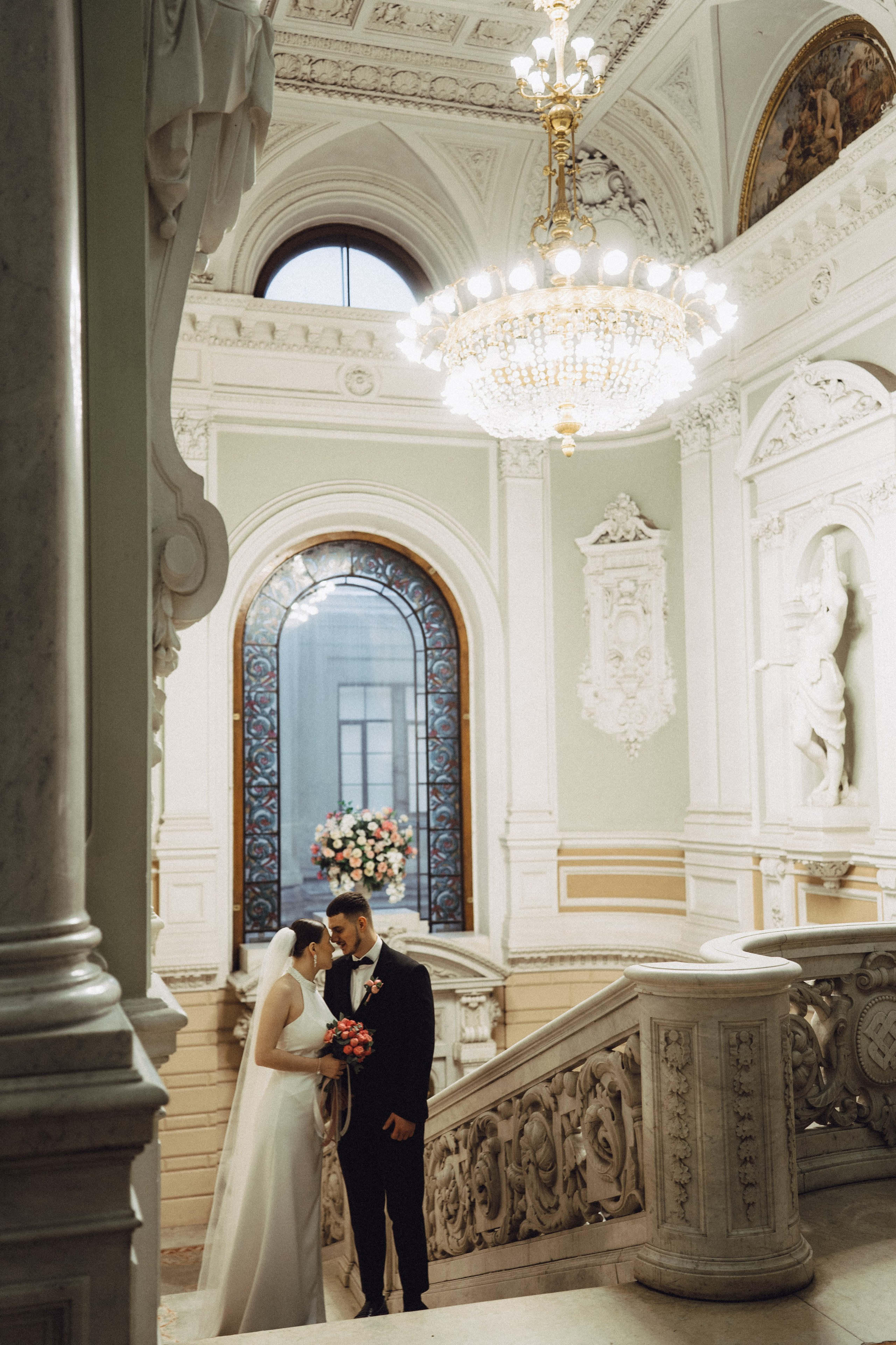СВАДЕБНАЯ СЬЕМКА В ПЕВОМ ДВОРЦЕ БРАКОСОЧЕТАНИЯ. Профессиональный фотограф, Санкт-Петербург — Виктория Богомолова