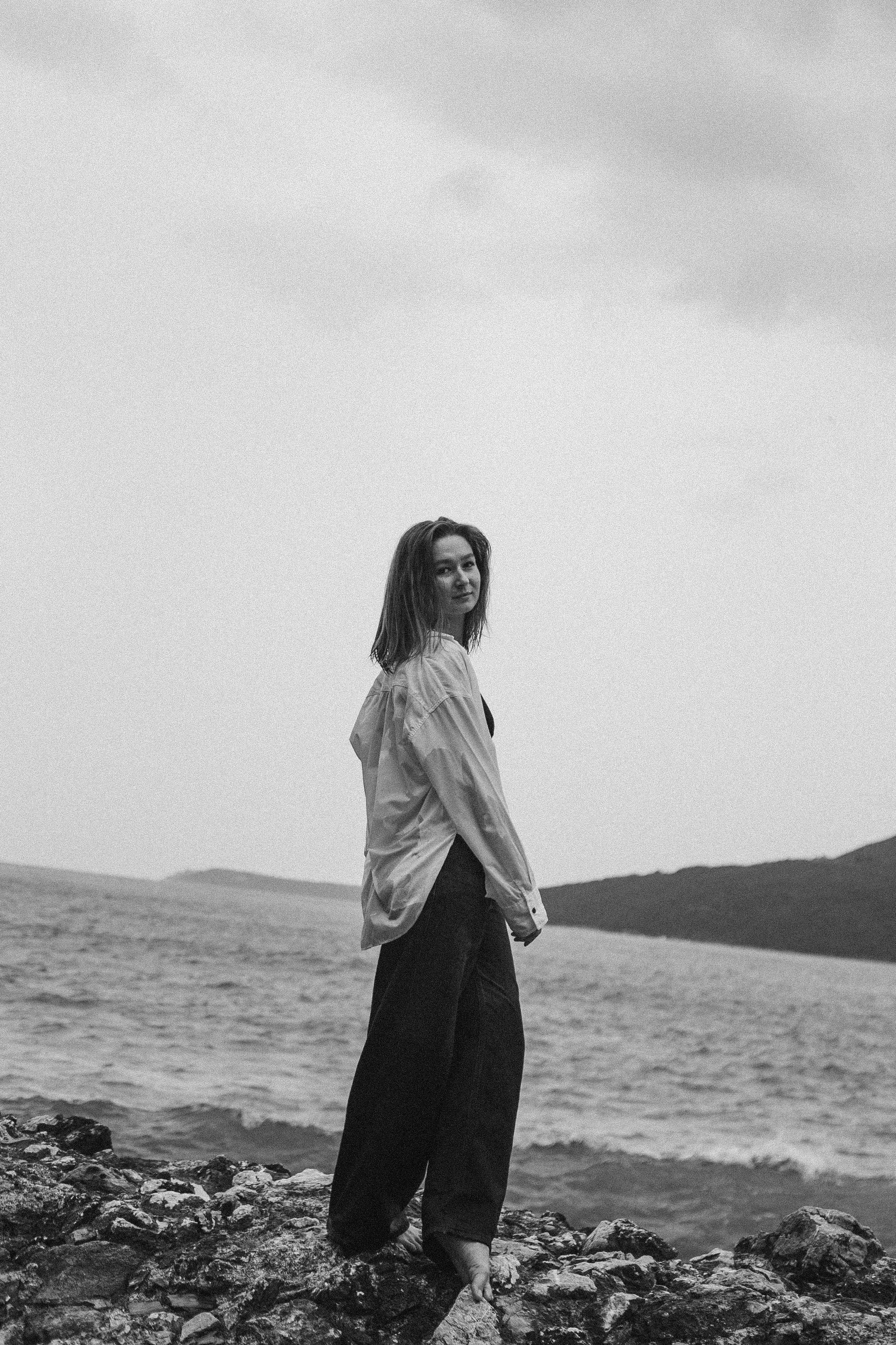 Женская фотосессия на море в Черногории. Семейный и свадебный фотограф в Черногории Татьяна Белякова