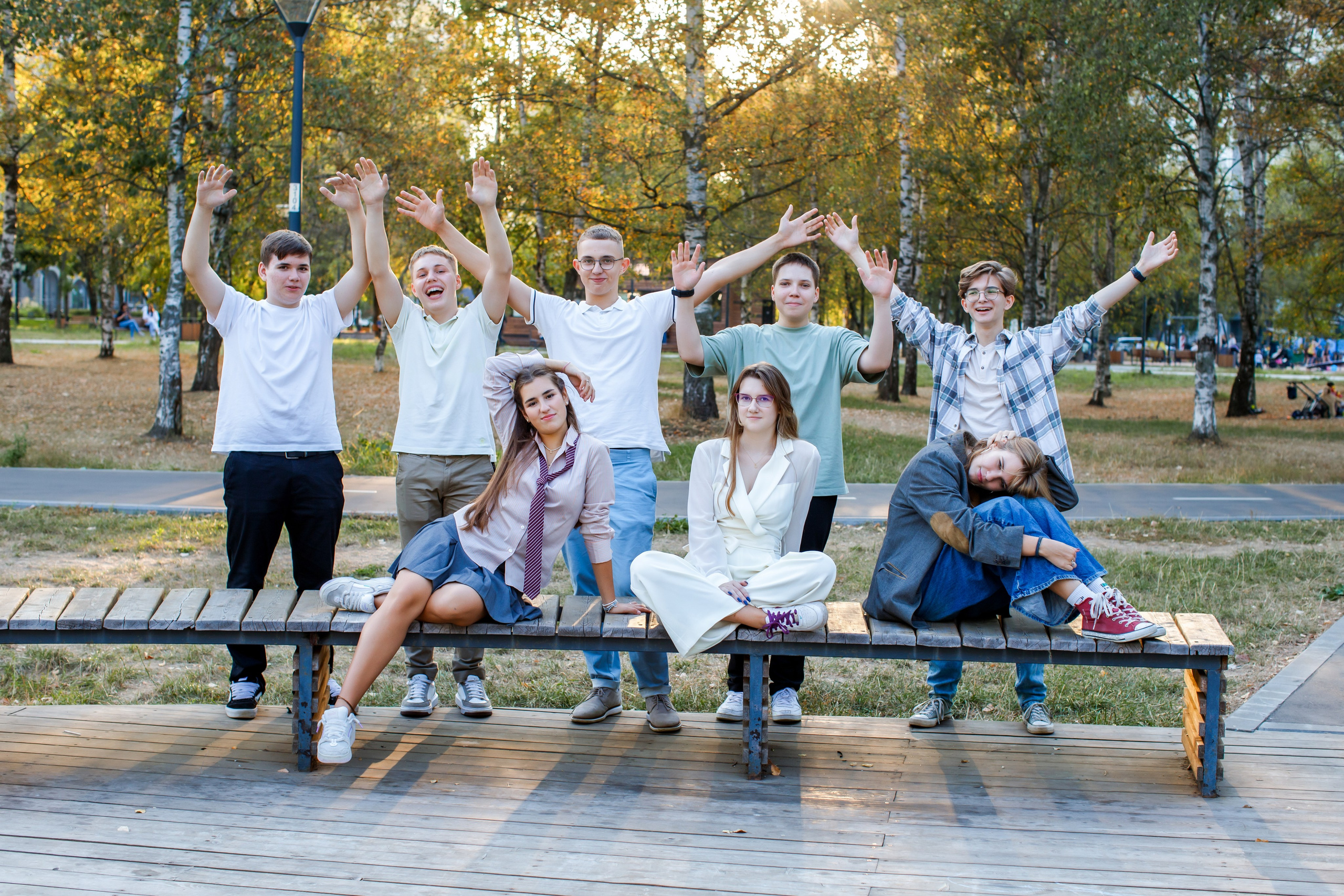 9 класс / Гимназия № 1558 / г. Москва. Детский и семейный фотограф Мария Киселёва. Москва