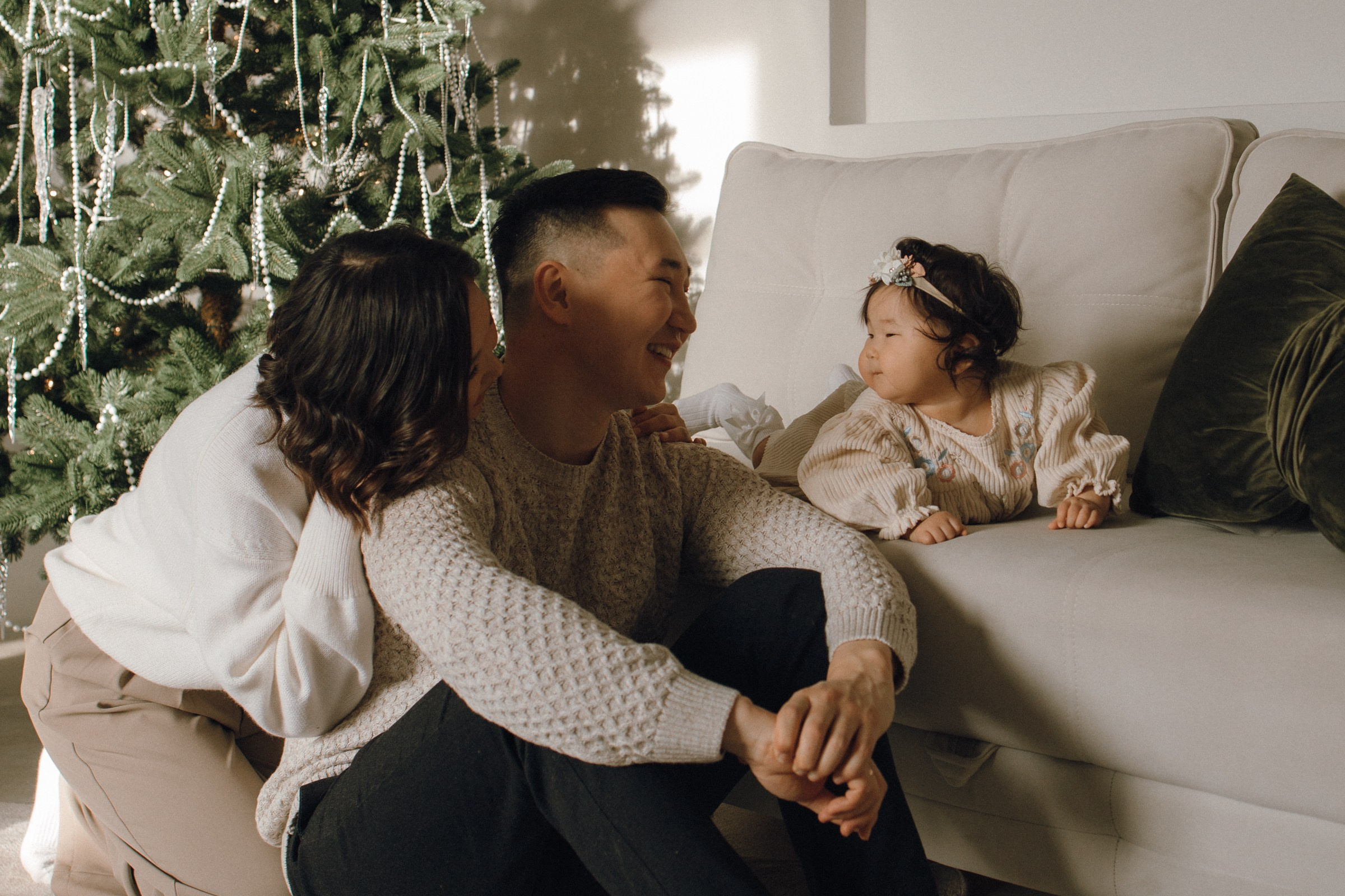 Семья Сарюны и Арьи. Фотограф Улан-Удэ