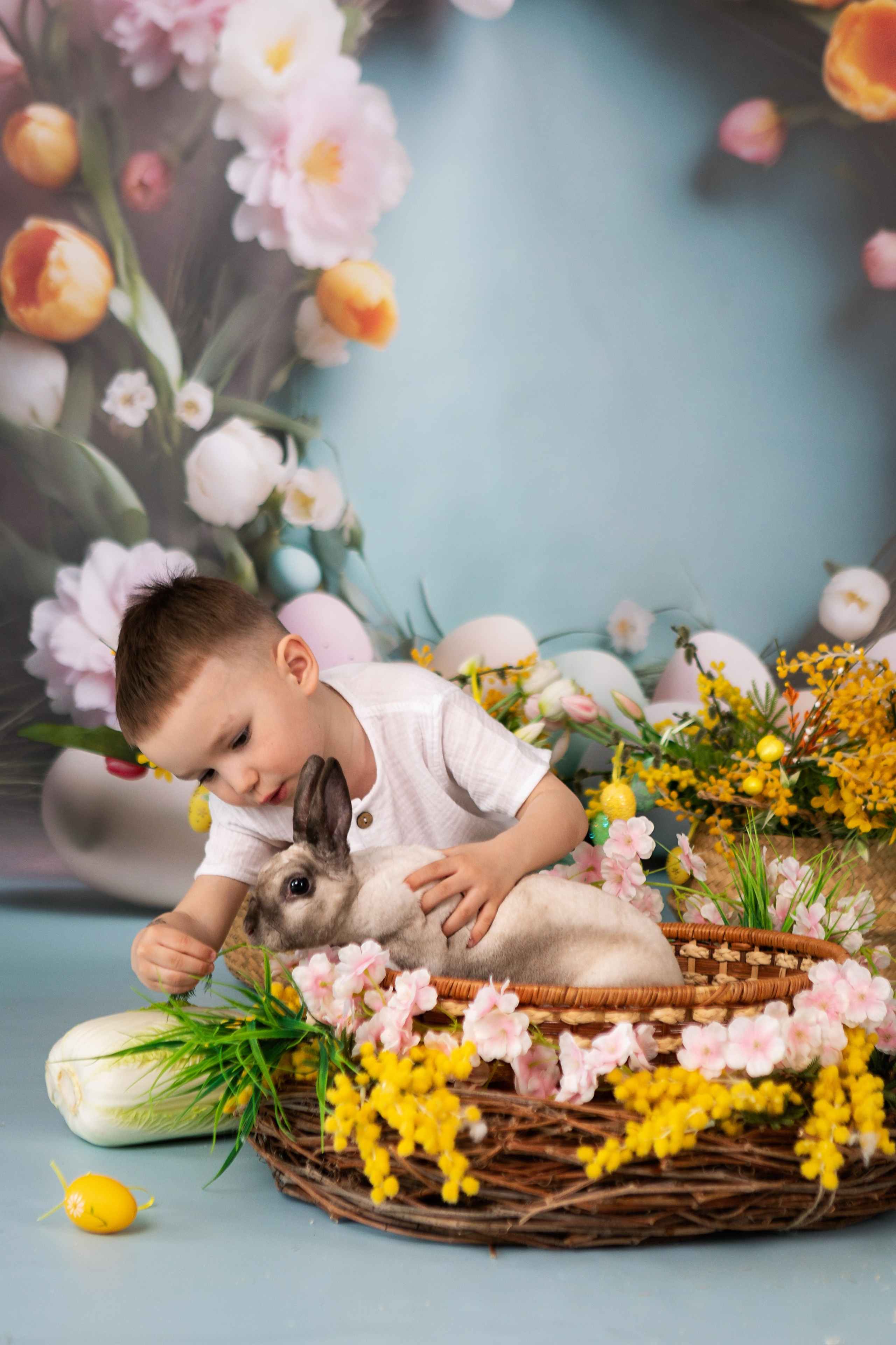 Фотопроект Пасхальный с кроликами. ФОТОГРАФ НА ГОДИК, БЕРЕМЕННОСТИ, НОВОРОЖДЕННЫХ, КРЕЩЕНИЯ МОСКВА