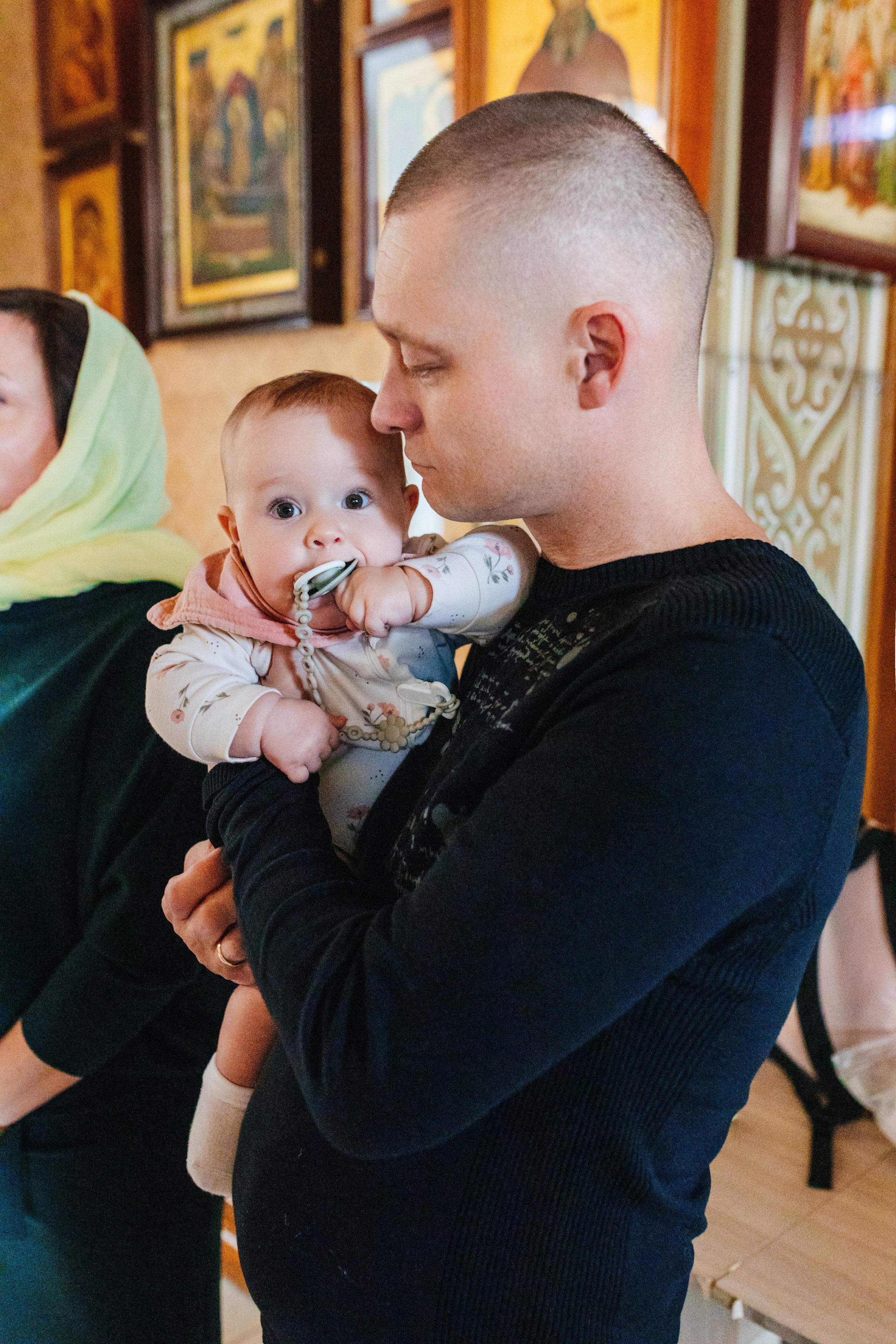 Крещение. Фотограф новорожденных Модяева Ирина