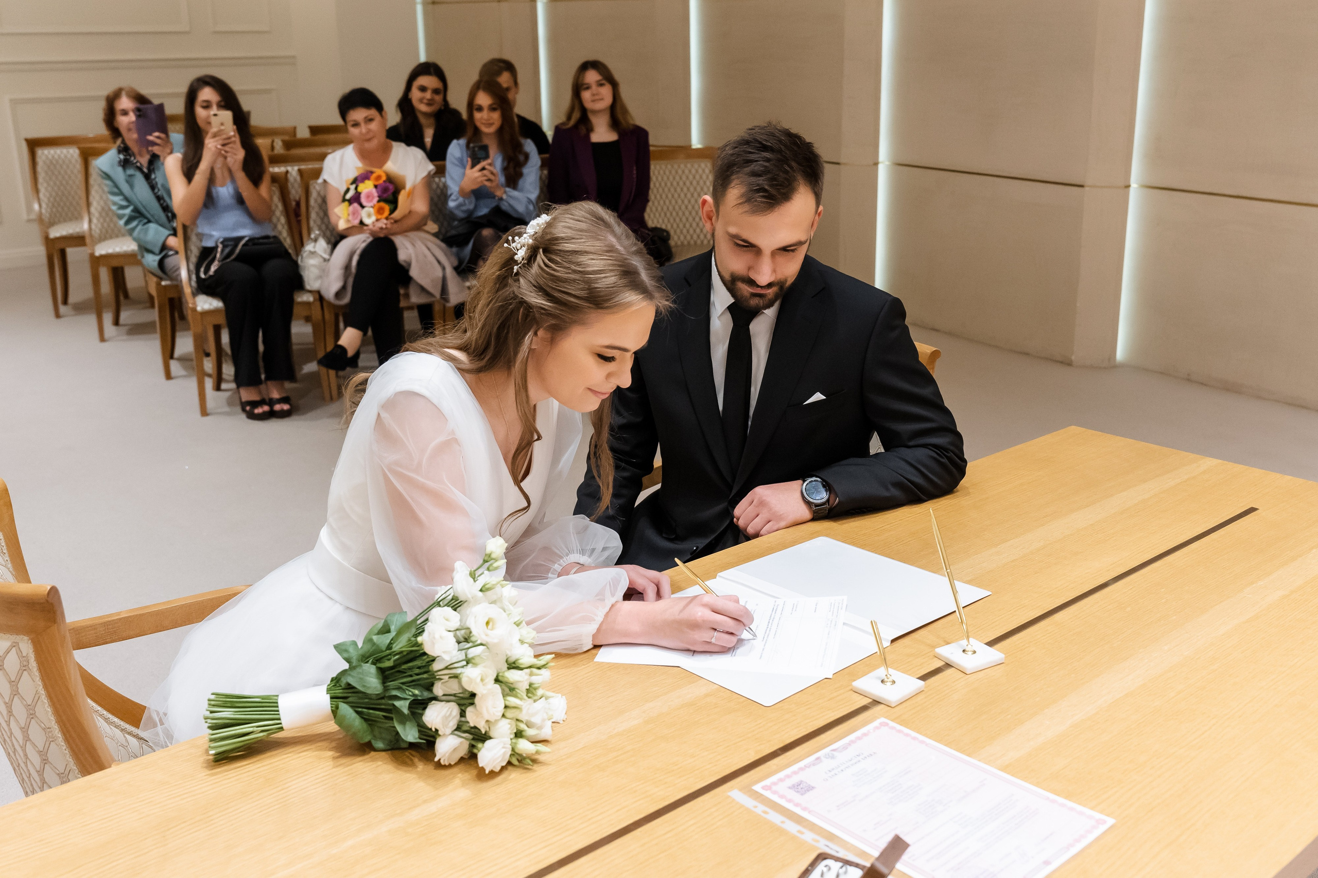 Полина и Родион | 21.09.2023. Свадебный фотограф в Москве Яна Деньгина