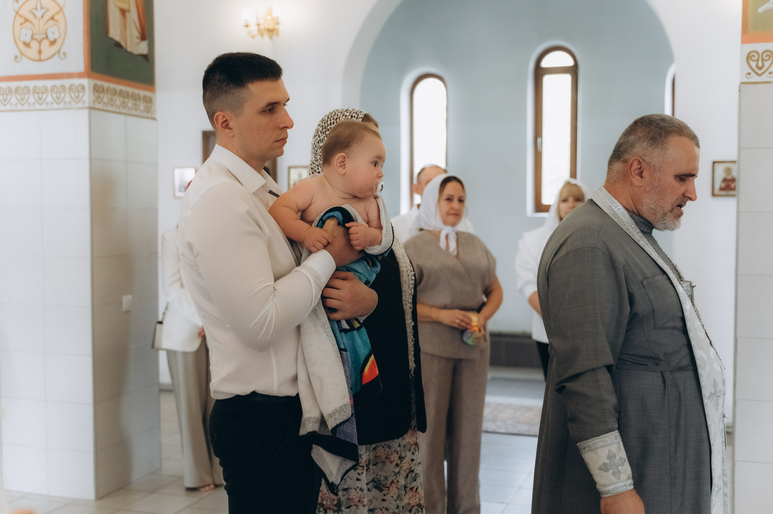 Крещение Демьяна (Церковь в честь святой блаженной Ксении Петербургской). Семейный фотограф в Минске Дарья Дреко