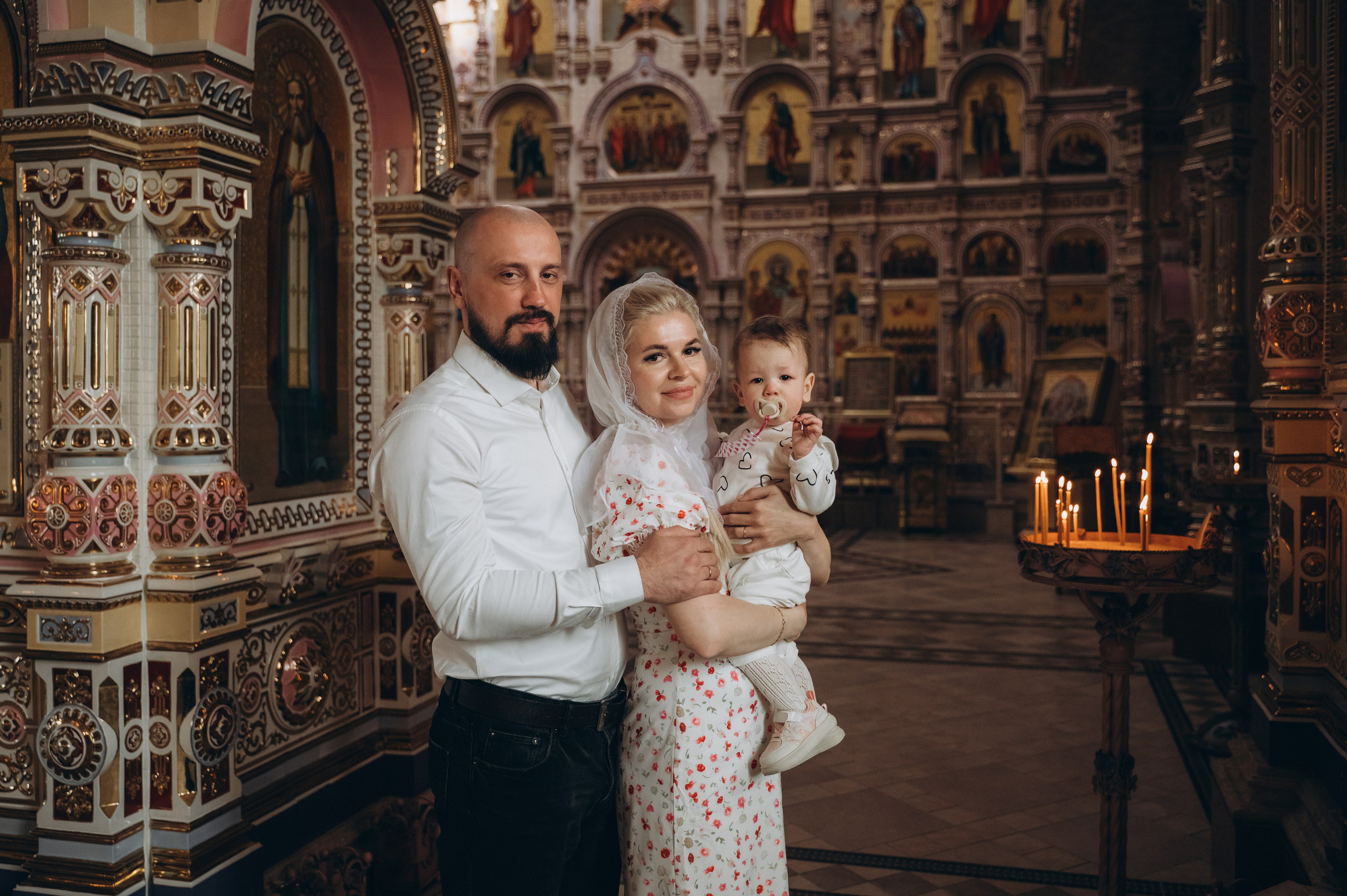 Крещение Миланы (Храм Всех Святых). Семейный фотограф в Минске Дарья Дреко