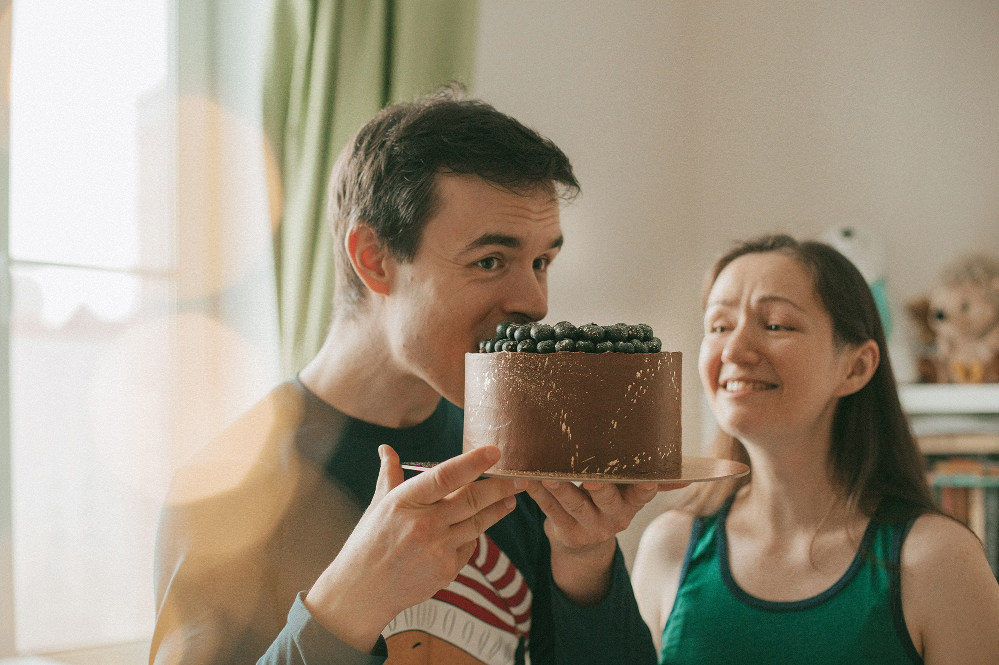 Домашние Оля, Толя и Енот. Женский фотограф Аня Кириллова