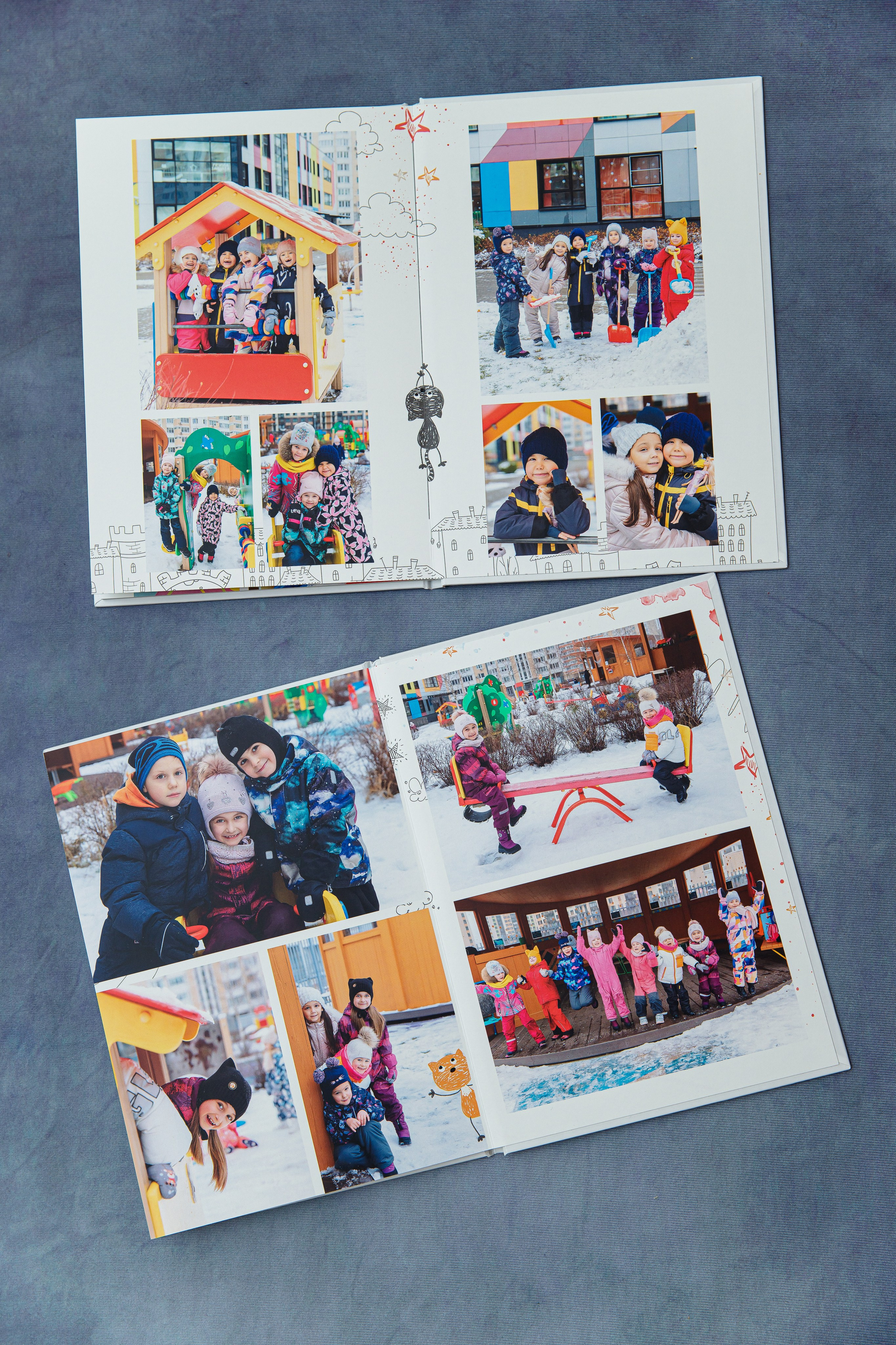 Альбомы «Котята» Детский сад' 2025. Семейный и детский фотограф в Москве Тихонова Ксения