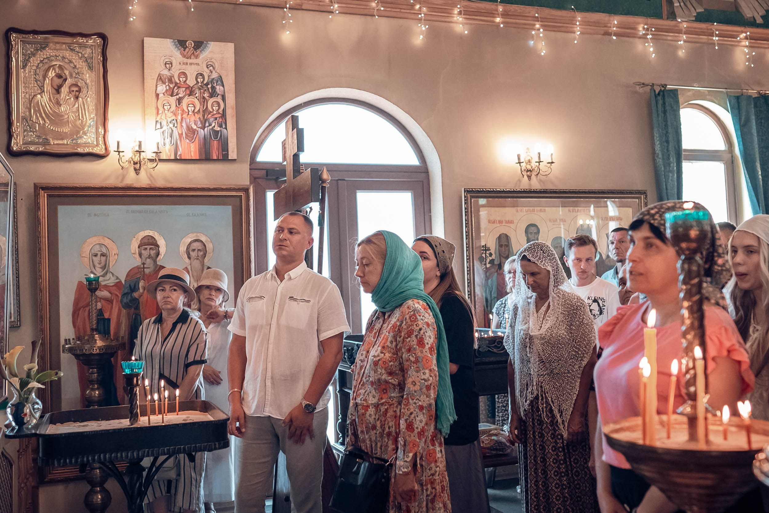Престольный праздник храма Прп.Сергия Радонежского с. Орлиное. Церковный фотограф Севастополь