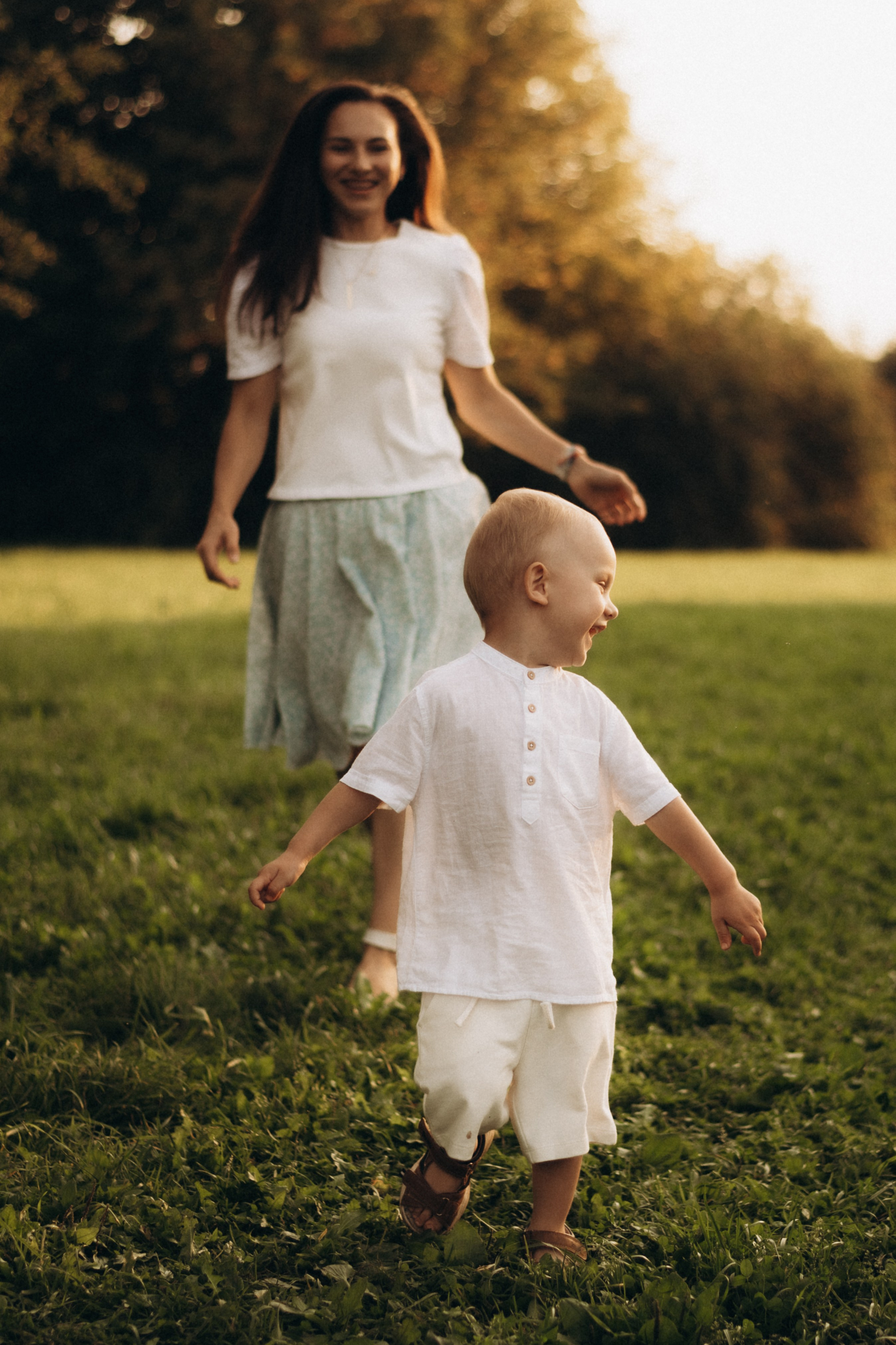 Семейная фотосессия на закате, Коломенский парк