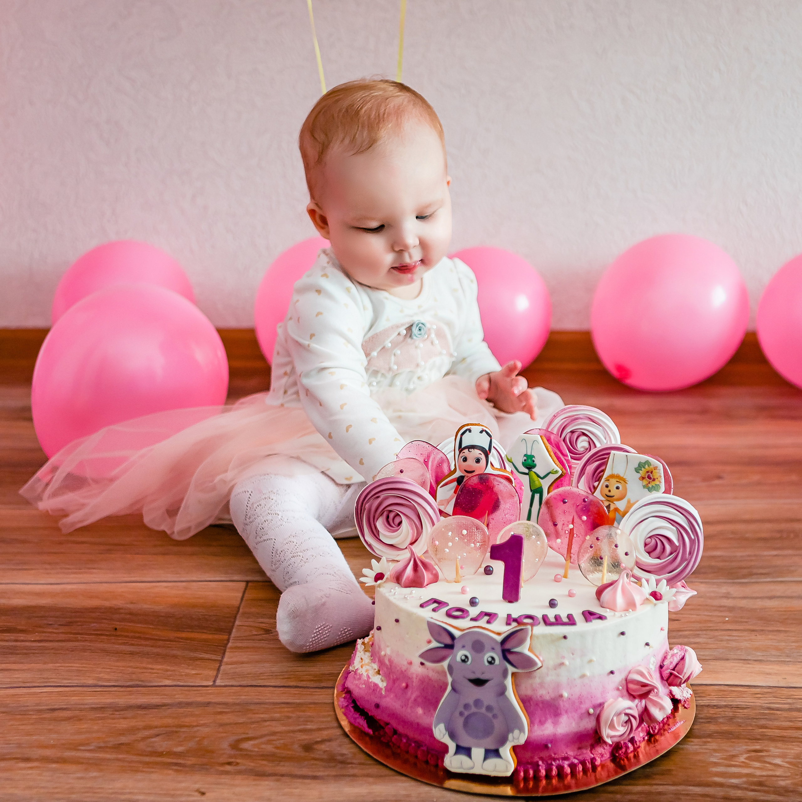 Годик Полины. Семейный и свадебный фотограф в Чебоксарах и Новочебоксарске Ирина Юрь