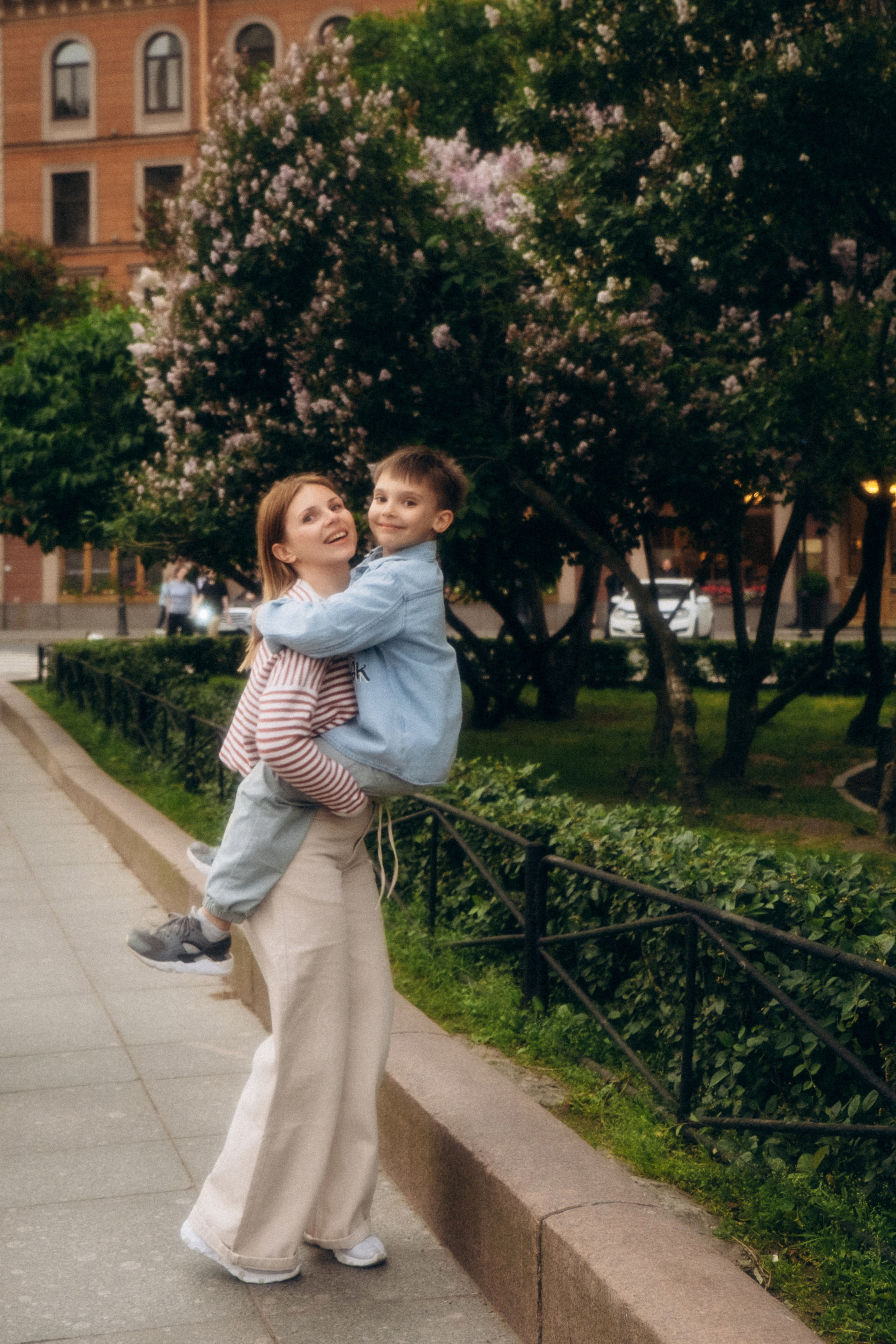 Семейная прогулочная фотосессия в Спб. Фотограф в Санкт-Петербурге Кристина Брянская