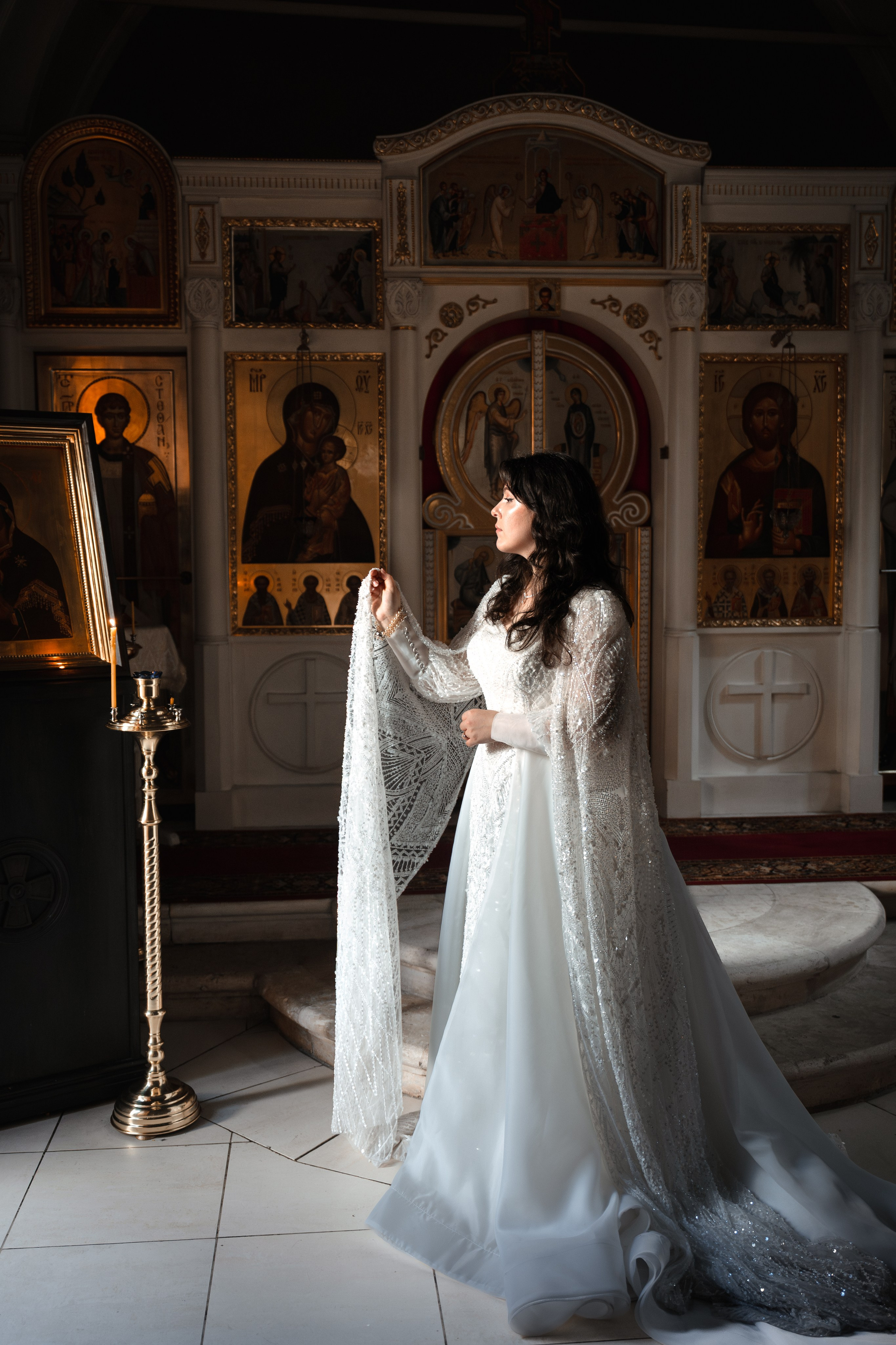 Венчание Марии и Ивана. Фото- и видеосъёмка крещения и венчания. Фотограф на крещение Москва