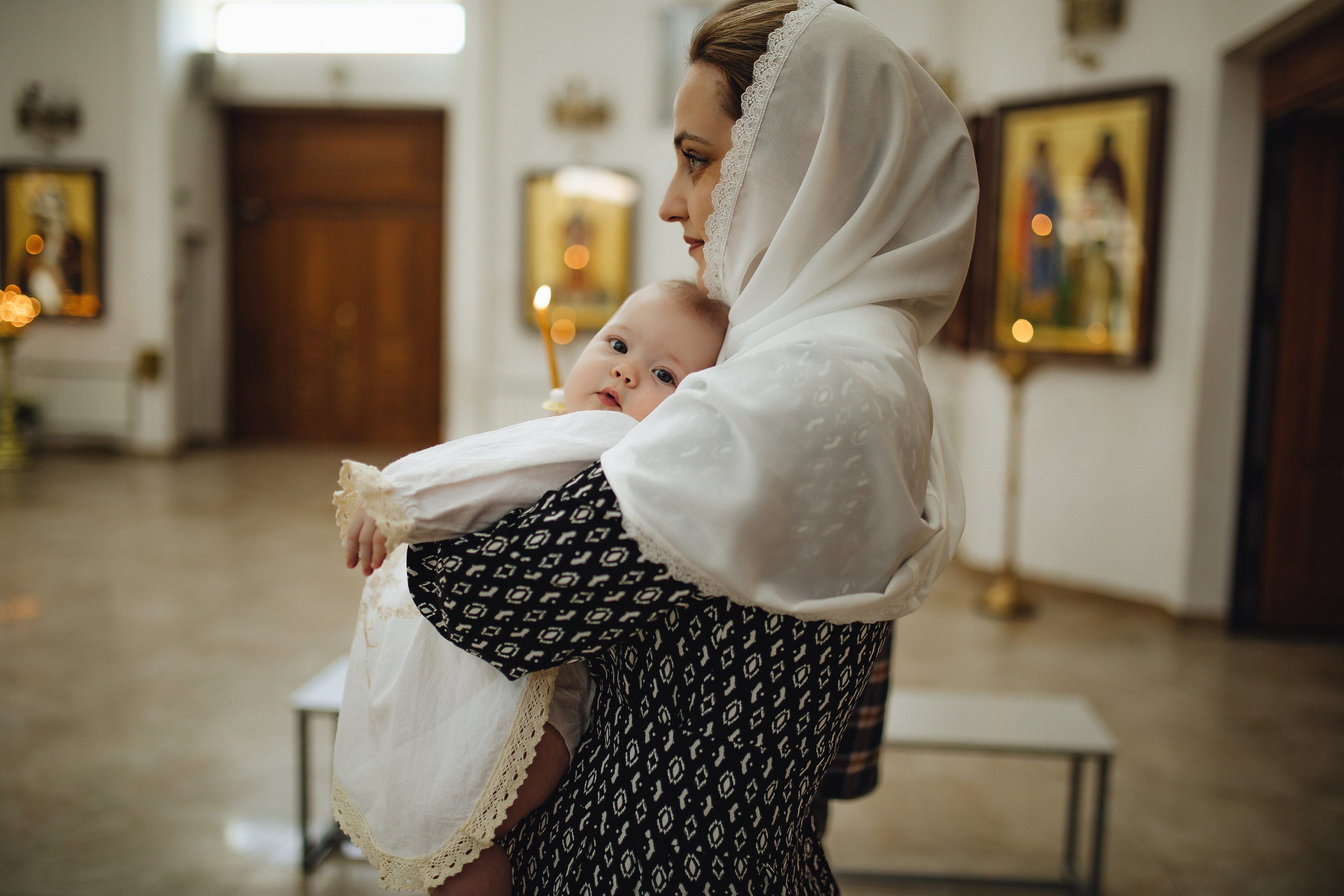 Таинство Крещения Дарины. Фотограф в Москве Алёна Гладкова