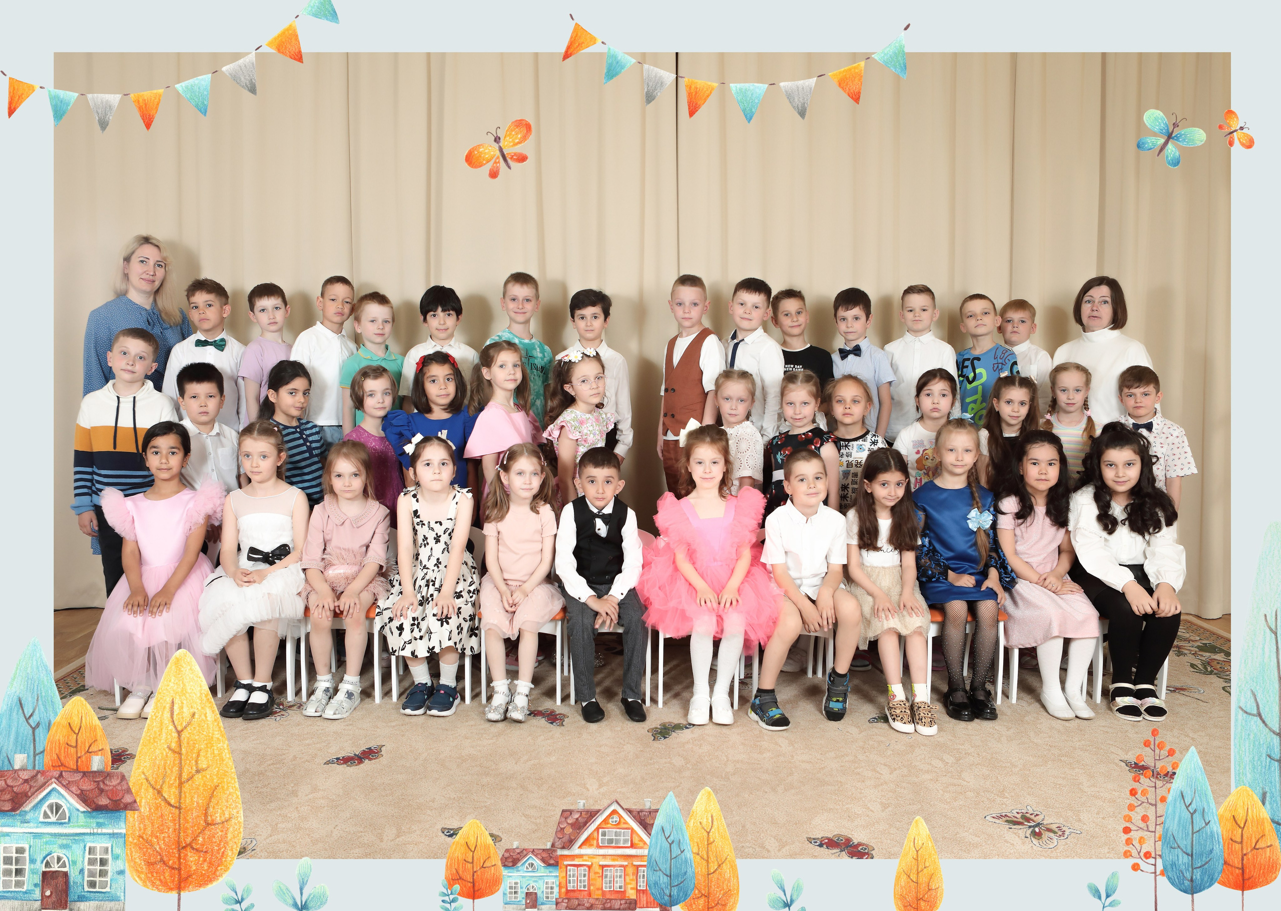 Сад альбом Средний. Школьный фотограф и фотограф в детском саду