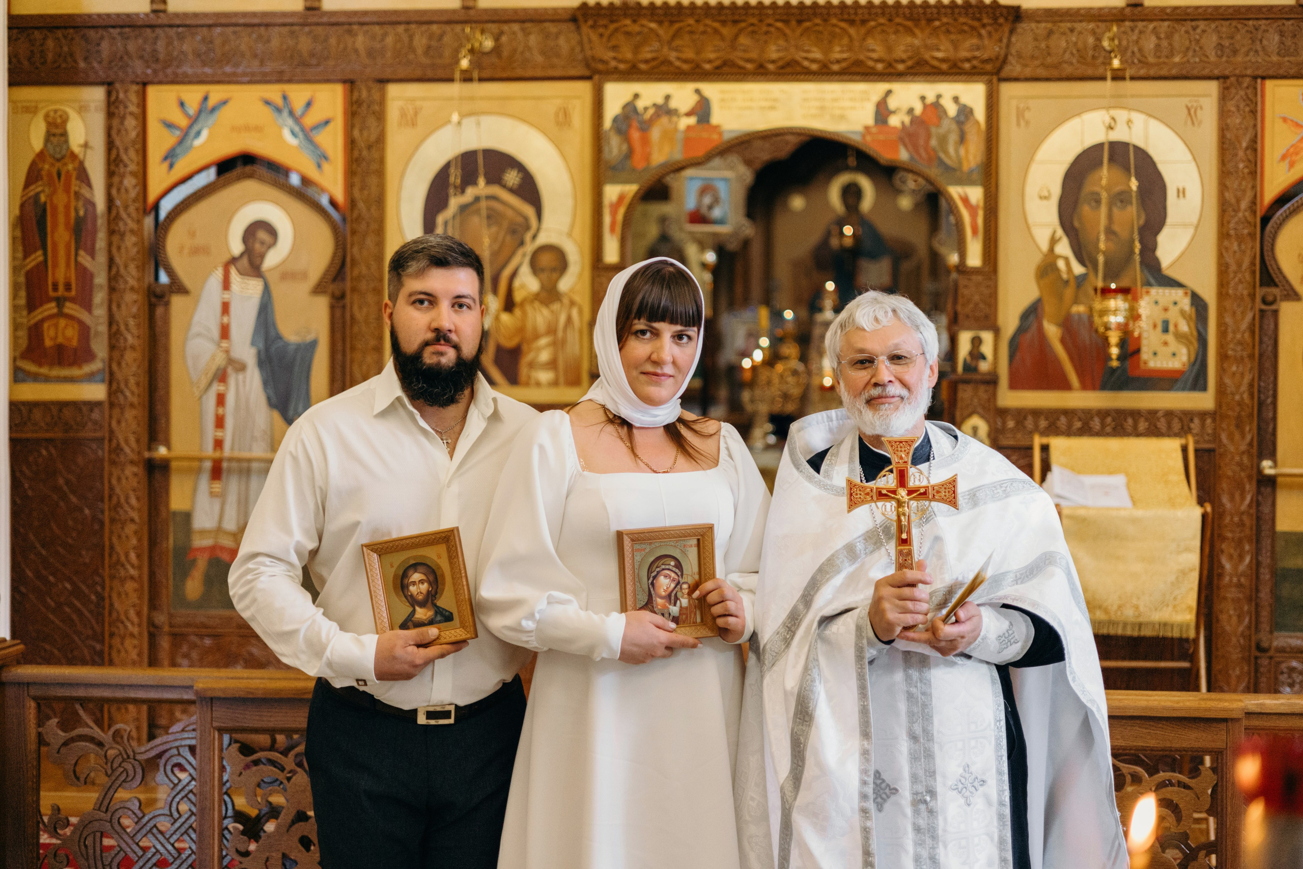 Венчание Храм-Иоанна Предтечи. Фотограф свадебный семейный в Красноярске Шукшина Наталья