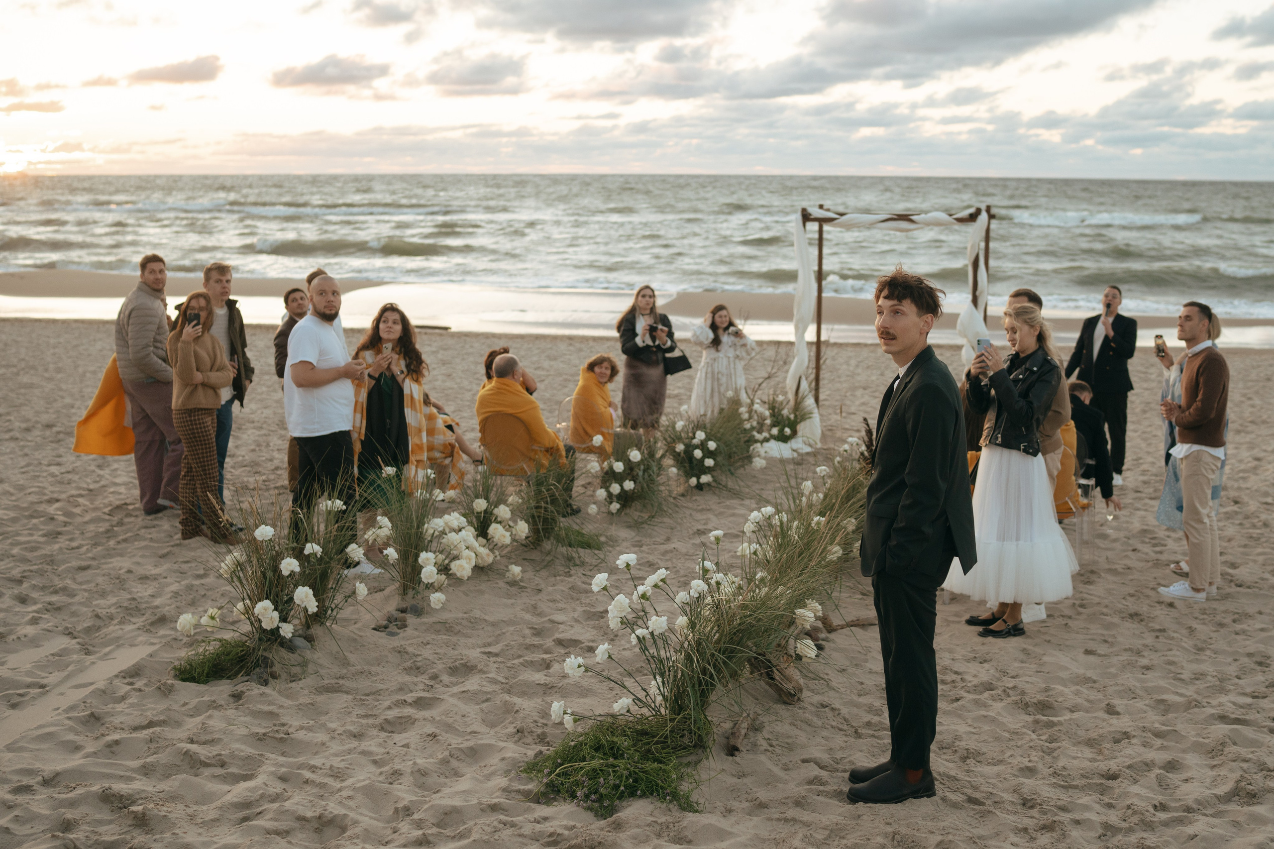 Алима & Никита. Куршская коса. Оформление свадеб, декор свадеб Вера Маркова, Москва