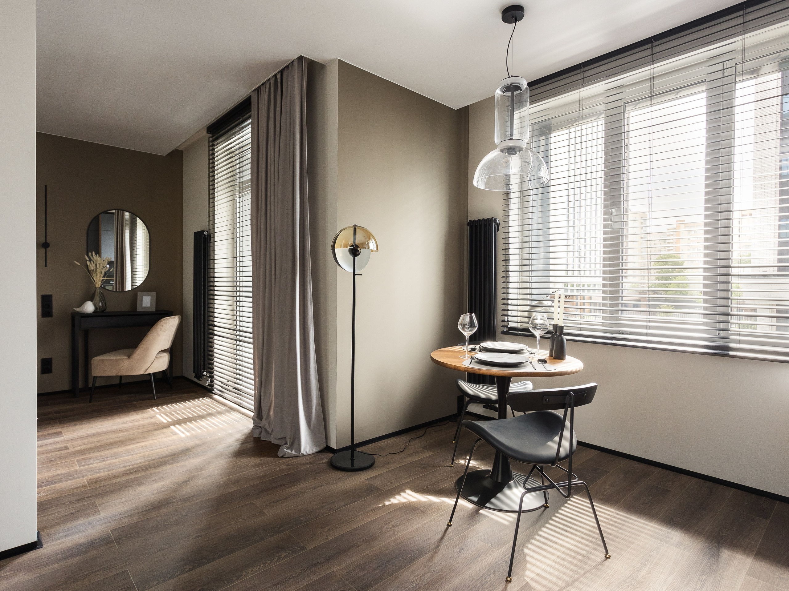 2к студия ЖК Облака. Интерьерный фотограф в Новосибирске