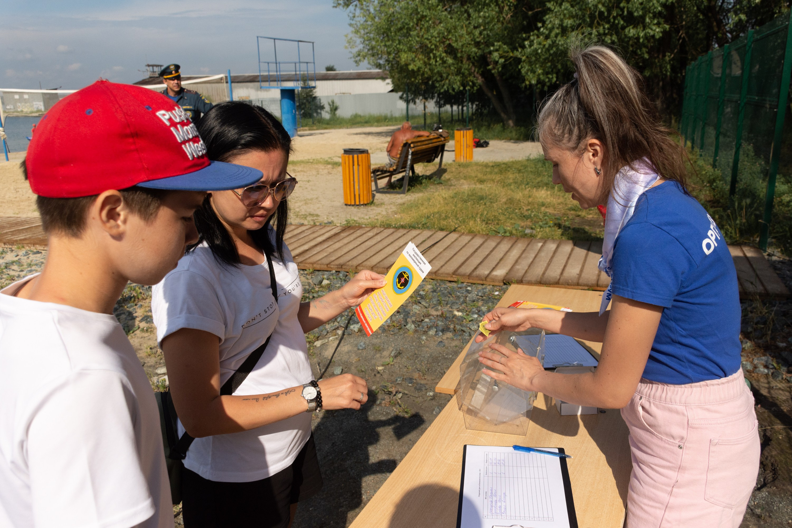 Урок по безопасности на воде (полный альбом). Фотограф Максим Буряк