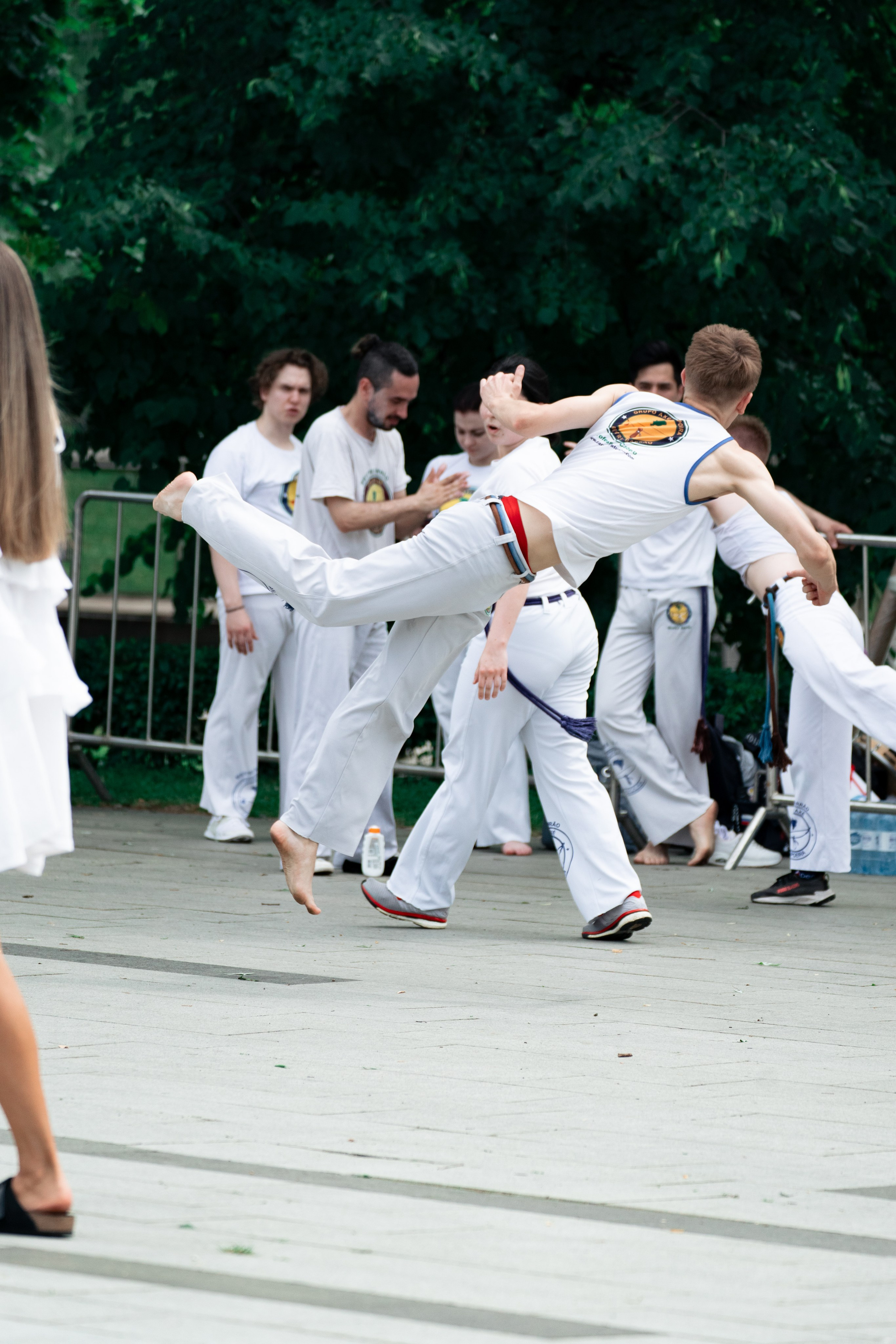 Открытый класс AXE Capoeira на фестивале неолимписких видов спорта на ВДНХ 2025 г:. Фотограф в Москве Ткаченко Владимир