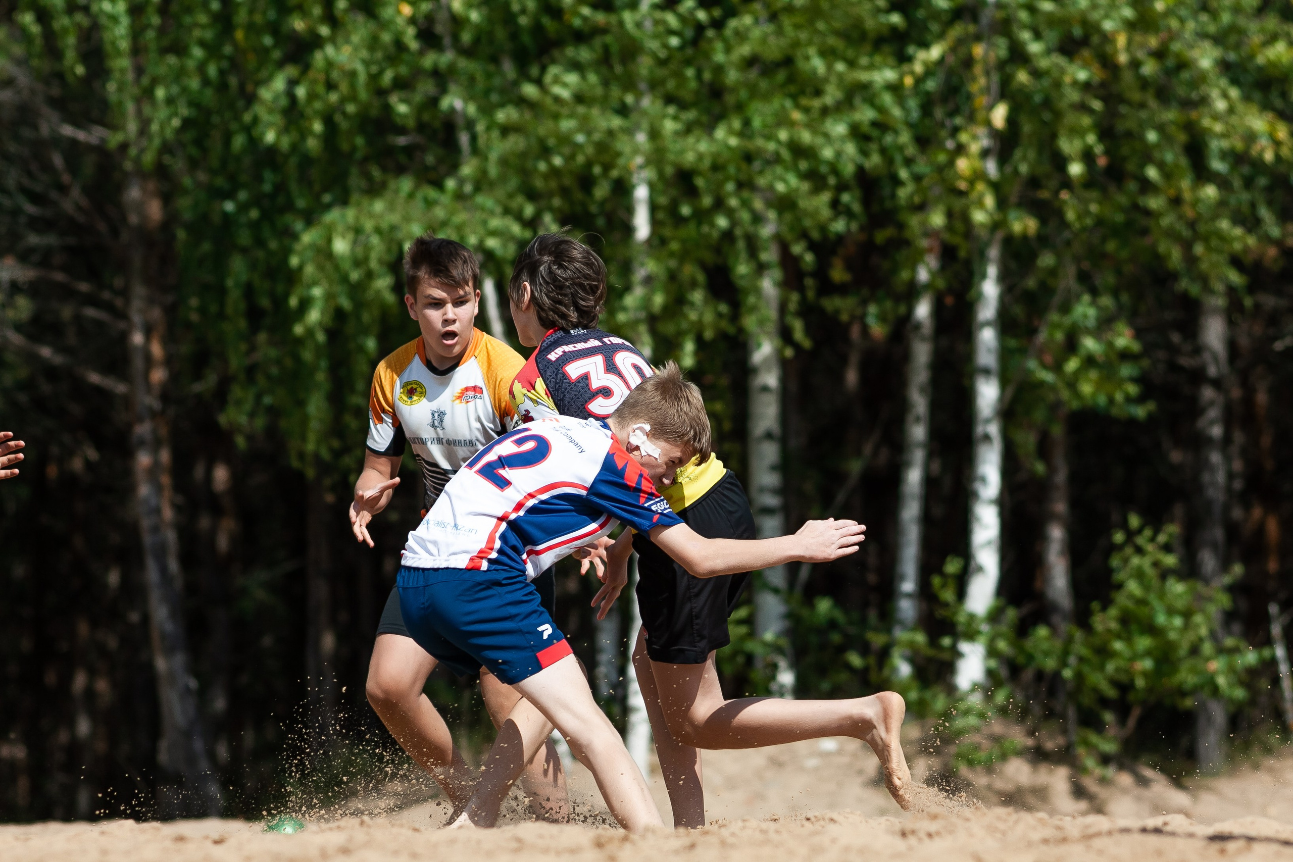 «Кубок «Молота» по пляжному Регби. Фотография