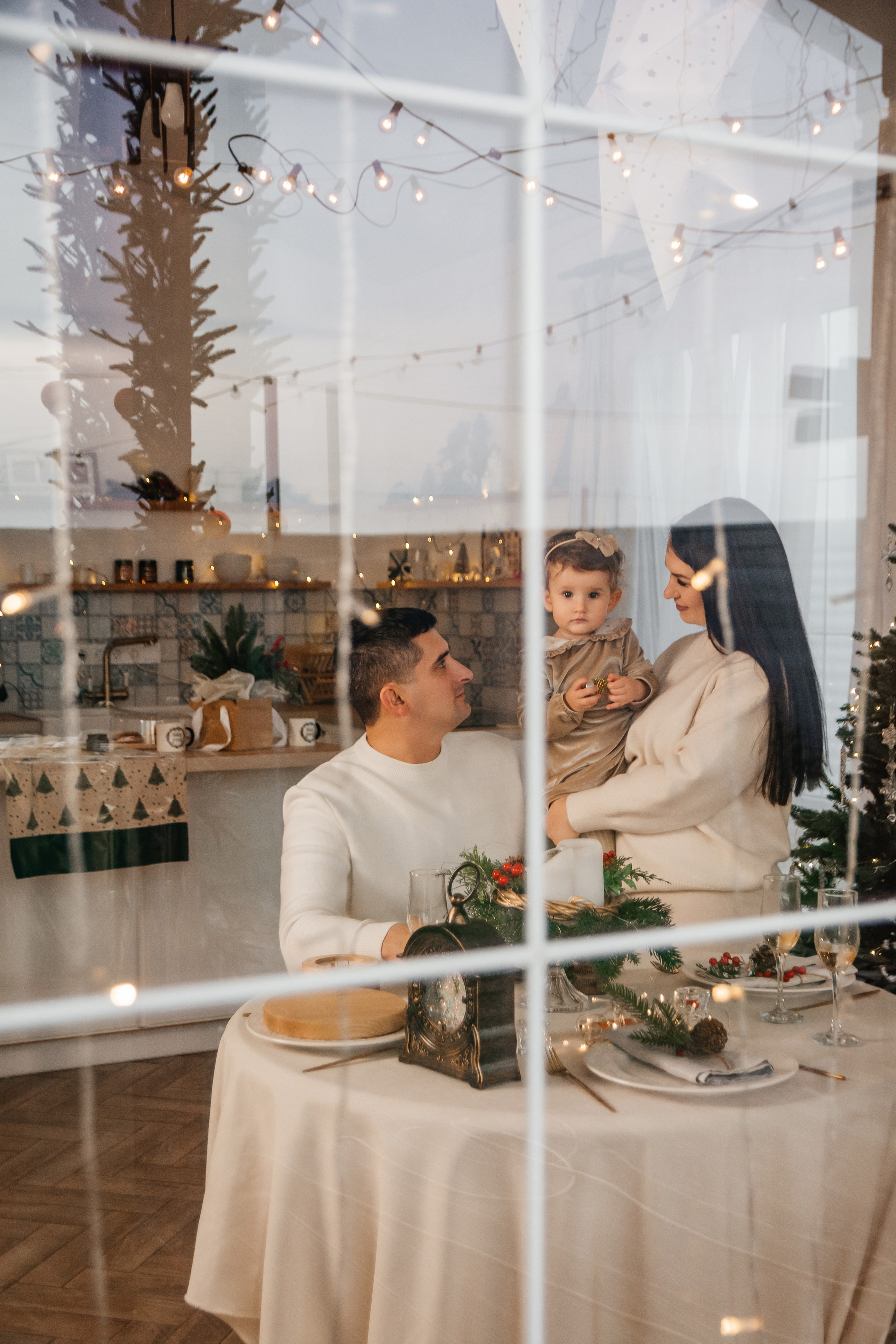 Семейная новогодняя фотосессия Татьяны. Семейный и детский фотограф Кущ Наташа