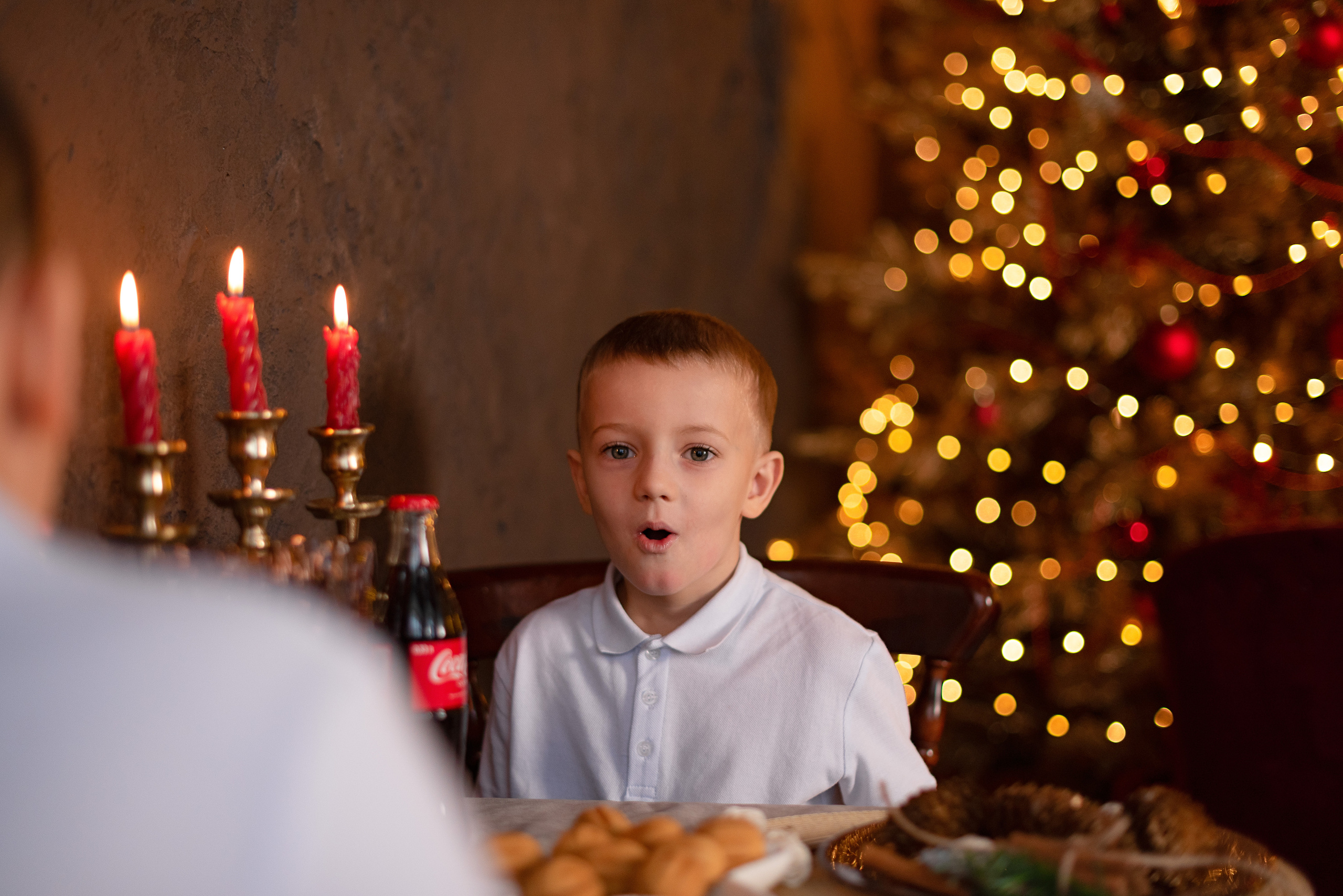 Фото день с Дедушой Морозом. Детский и семейный фотограф в Сургуте и Нефтеюганске Анна Старцева