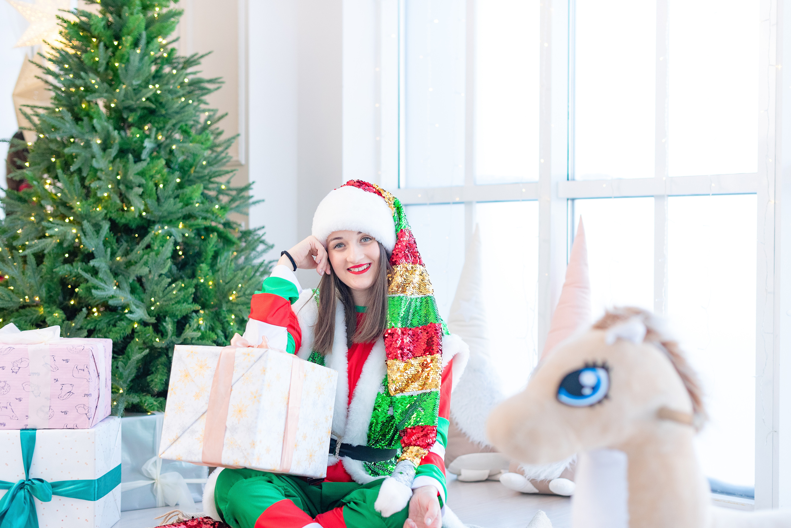 Новогодний Эльф. Детский и семейный фотограф в Сургуте и Нефтеюганске Анна Старцева