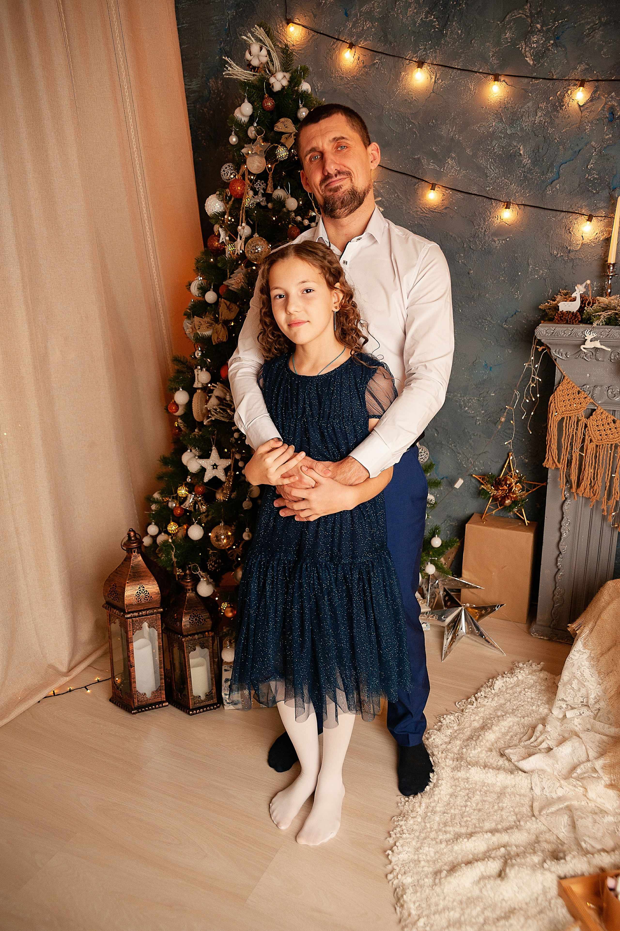 Семейная фотосессия в студии Леси Бельман. Детский и семейный фотограф в Сургуте и Нефтеюганске Анна Старцева