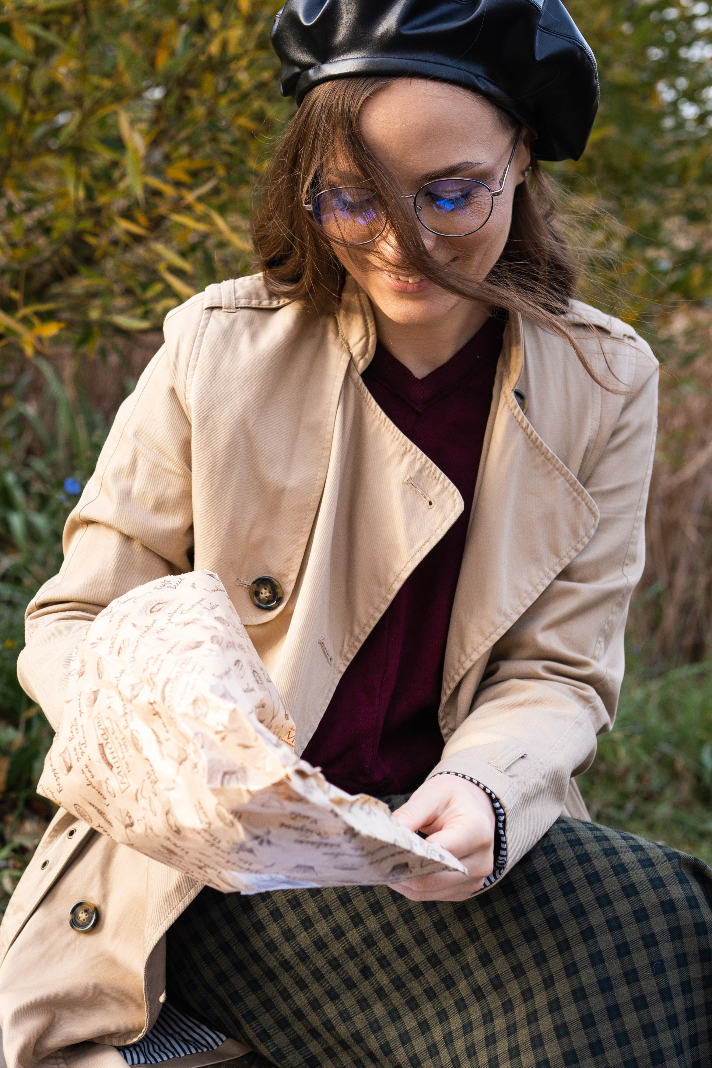 Ксения. Ботанический сад. Фотограф в Самаре Иван Булатов