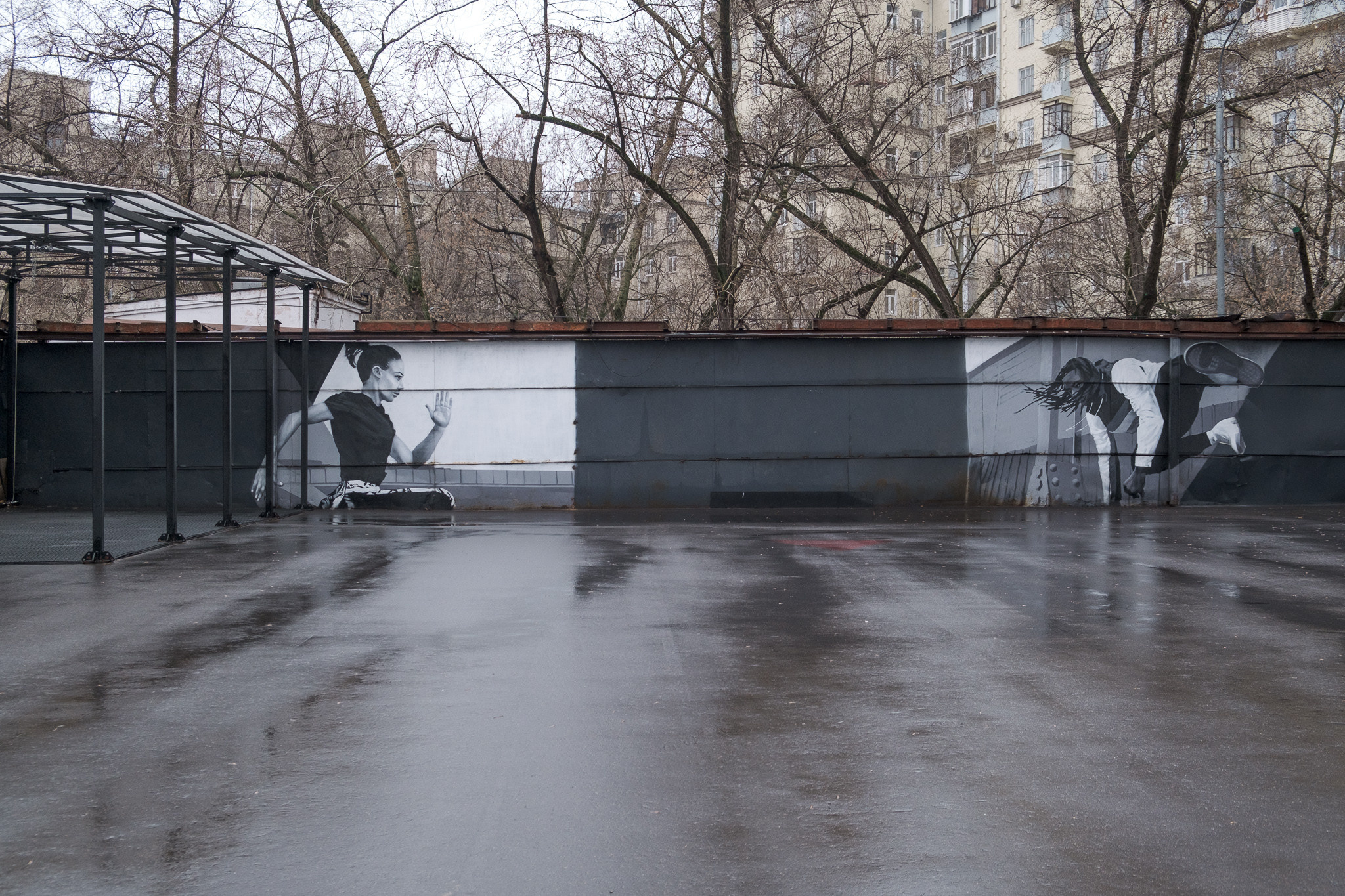 Фотоистория Разминка для модели