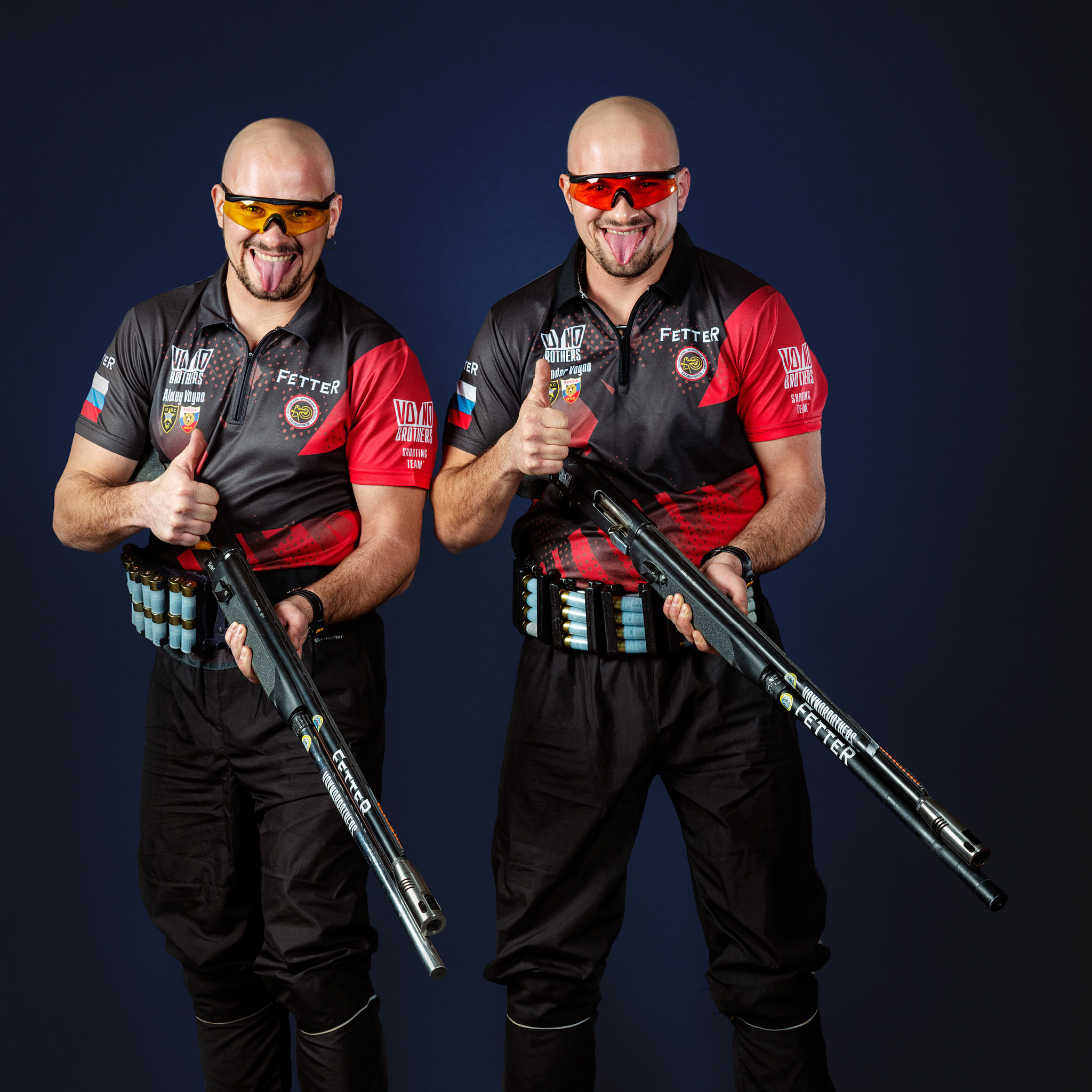 Практическая стрельба, Александр и Алексей Войно